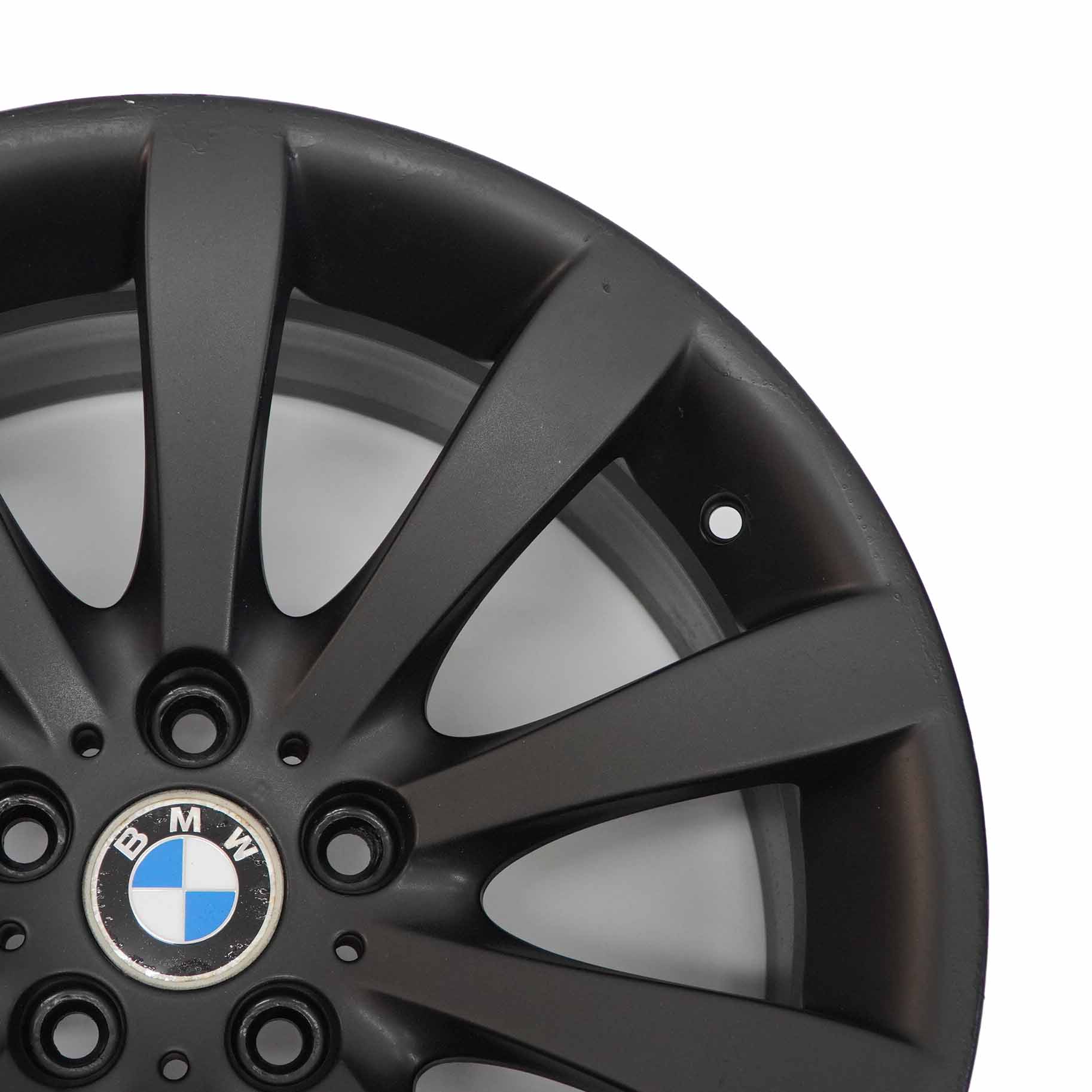 BMW E63 E64 Black Light Alloy Wheel Rim 19" Star Spoke 218 9J ET:14 6770942