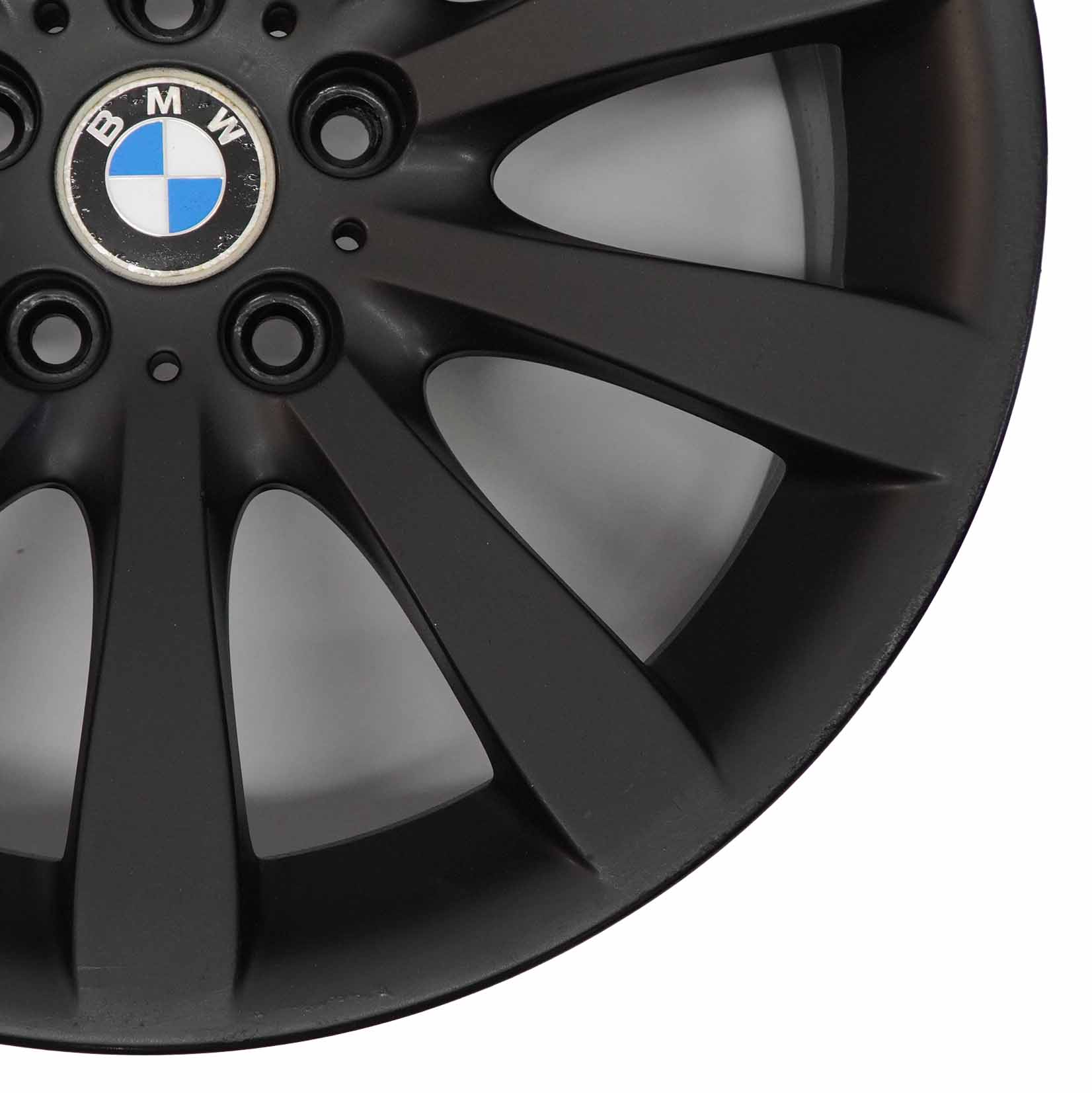 BMW E63 E64 Black Light Alloy Wheel Rim 19" Star Spoke 218 9J ET:14 6770942