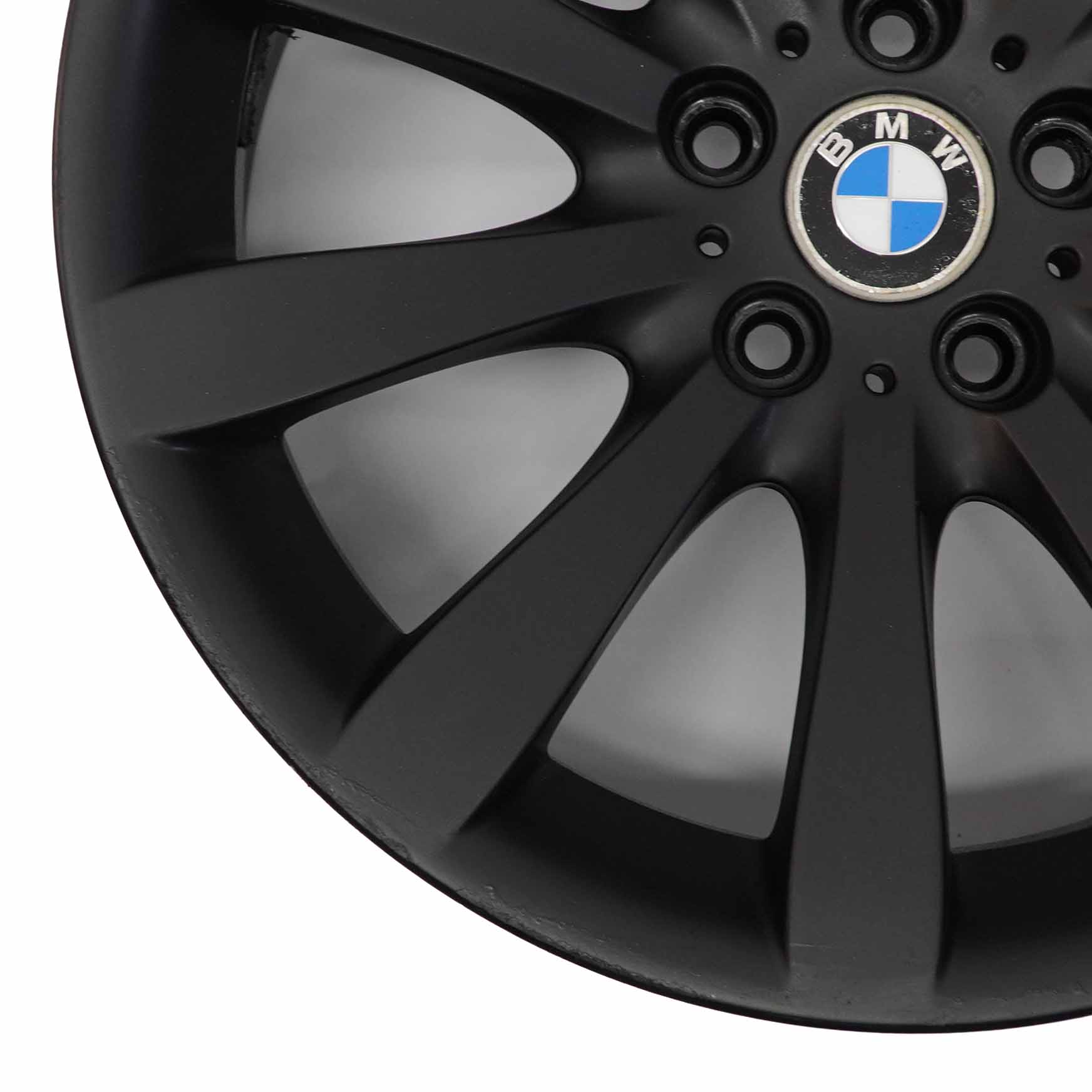 BMW E63 E64 Black Light Alloy Wheel Rim 19" Star Spoke 218 9J ET:14 6770942