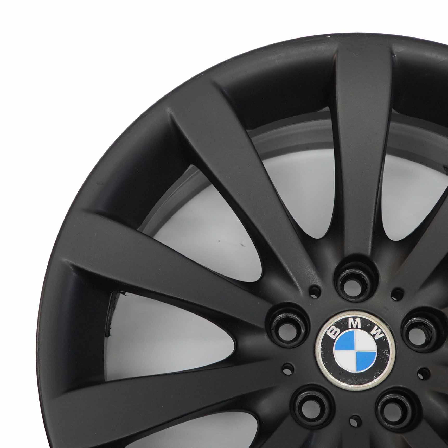 BMW E63 E64 Black Light Alloy Wheel Rim 19" Star Spoke 218 9J ET:14 6770942