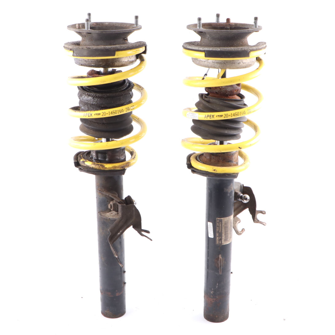 BMW E90 Spring Strut Front Rear Suspension Shock Absorber Apex Coil Spring Set