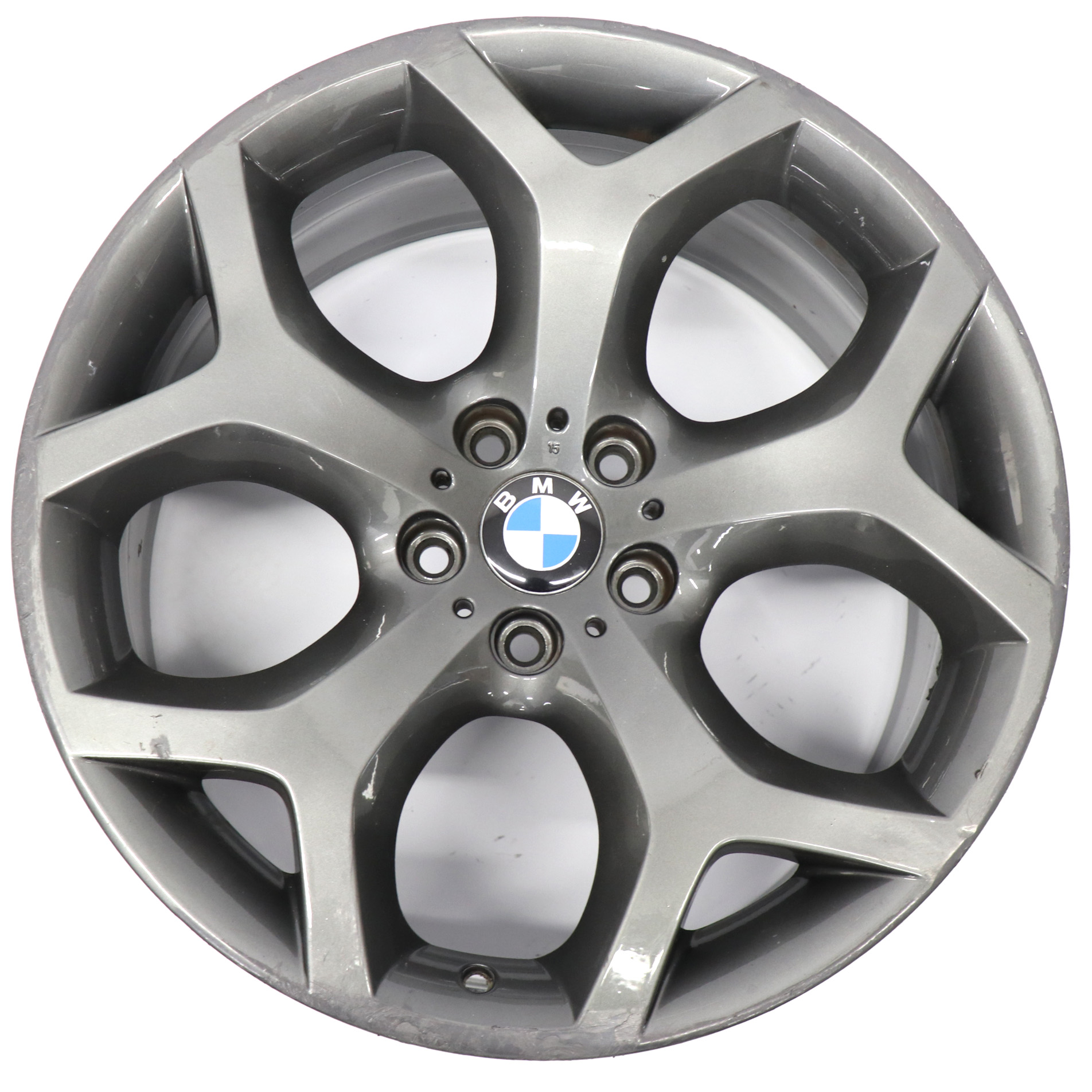 BMW X5 E70 X6 E71 Front Wheel Alloy Grey Rim 20" Y-Spoke 214 ET:40 10J 6772249