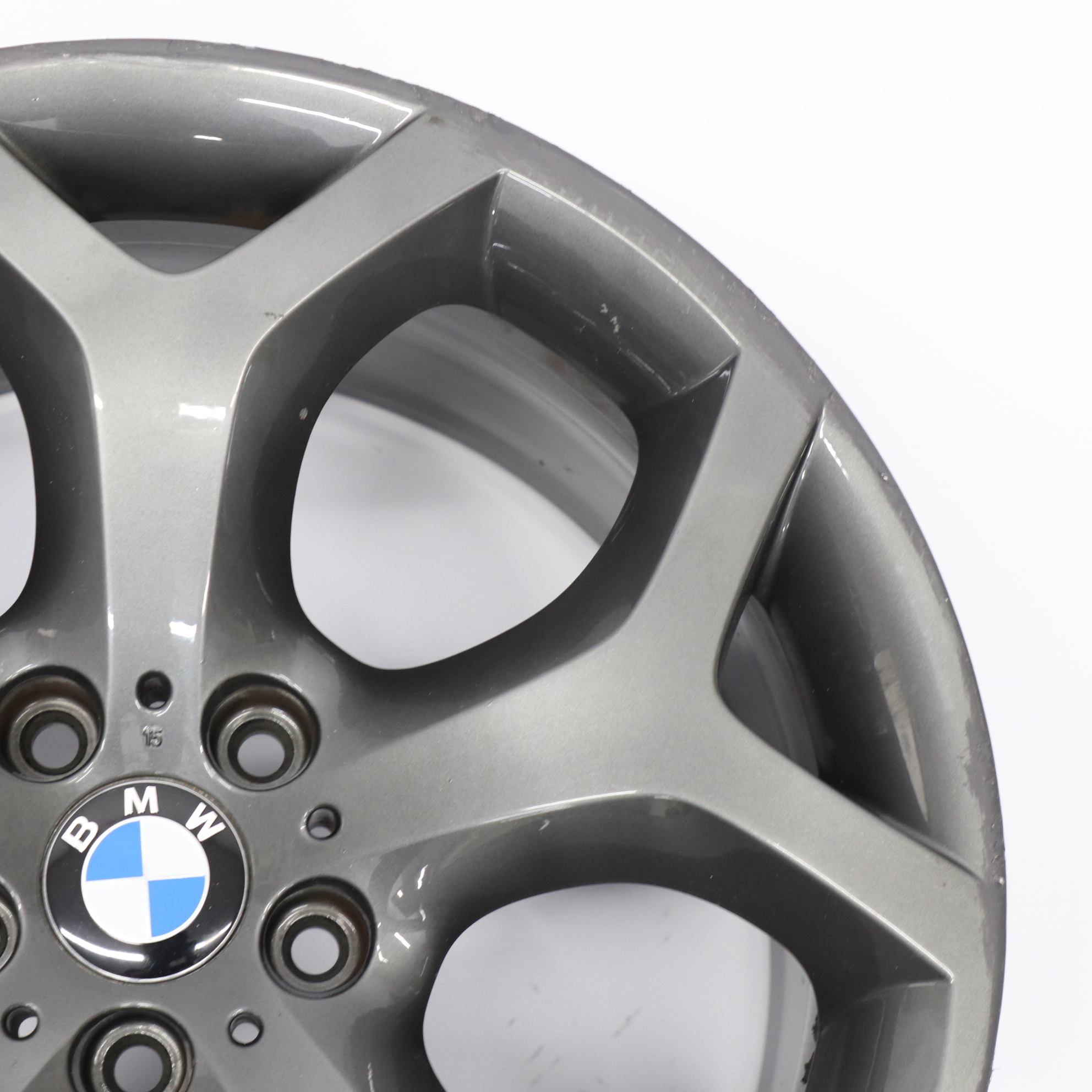 BMW X5 E70 X6 E71 Front Wheel Alloy Grey Rim 20" Y-Spoke 214 ET:40 10J 6772249