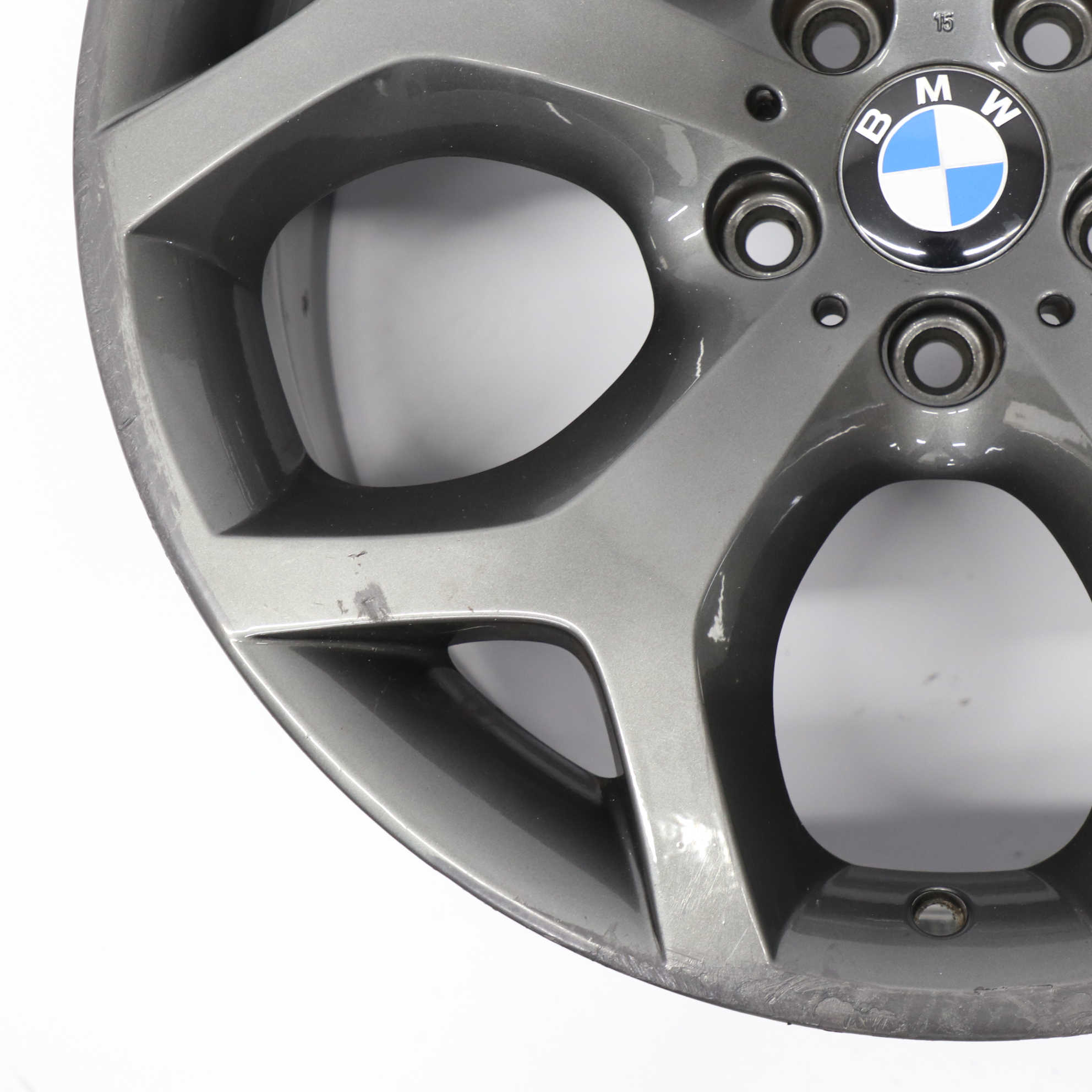 BMW X5 E70 X6 E71 Front Wheel Alloy Grey Rim 20" Y-Spoke 214 ET:40 10J 6772249