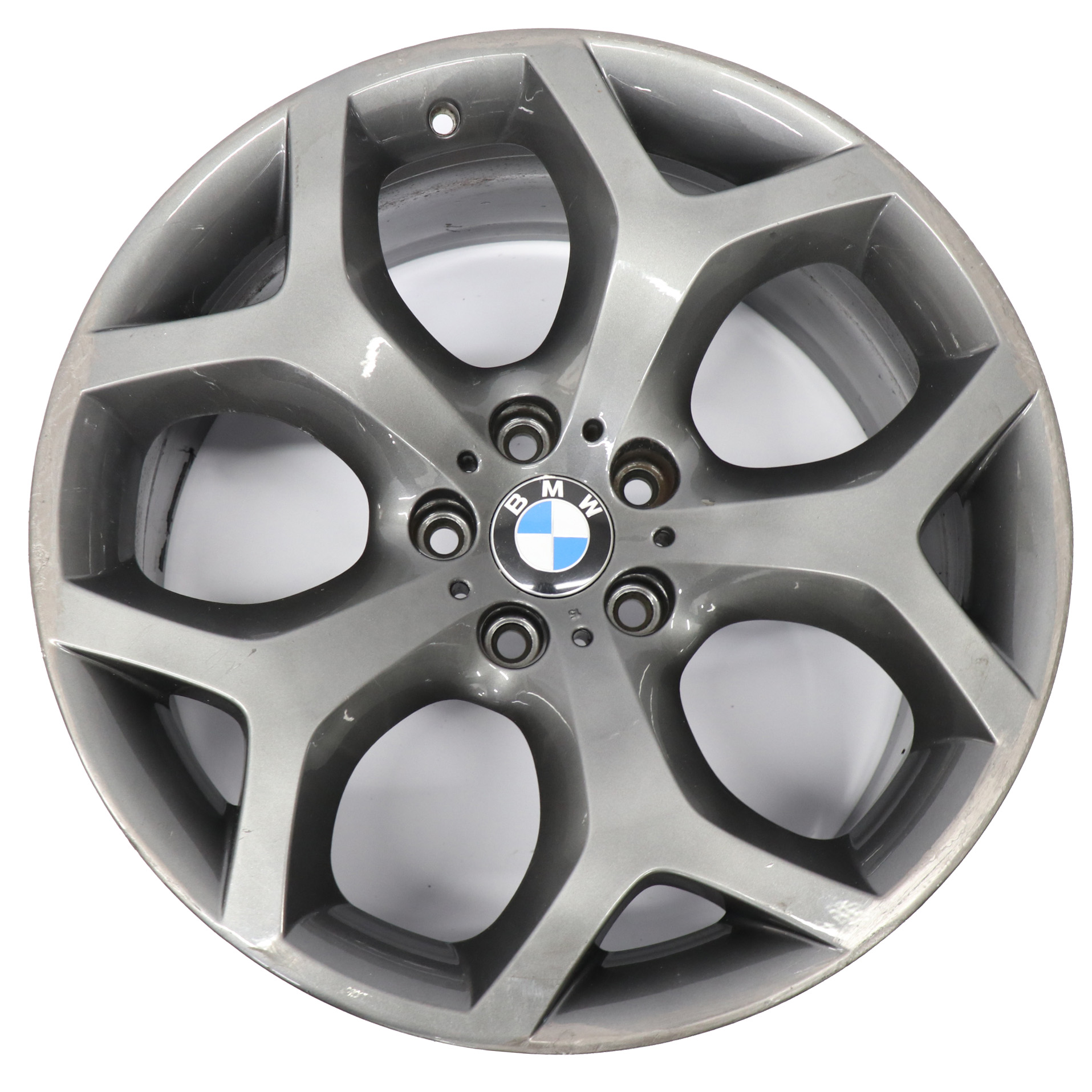 BMW X5 E70 X6 E71 Front Wheel Alloy Grey Rim 20" Y-Spoke 214 ET:40 10J 6772249