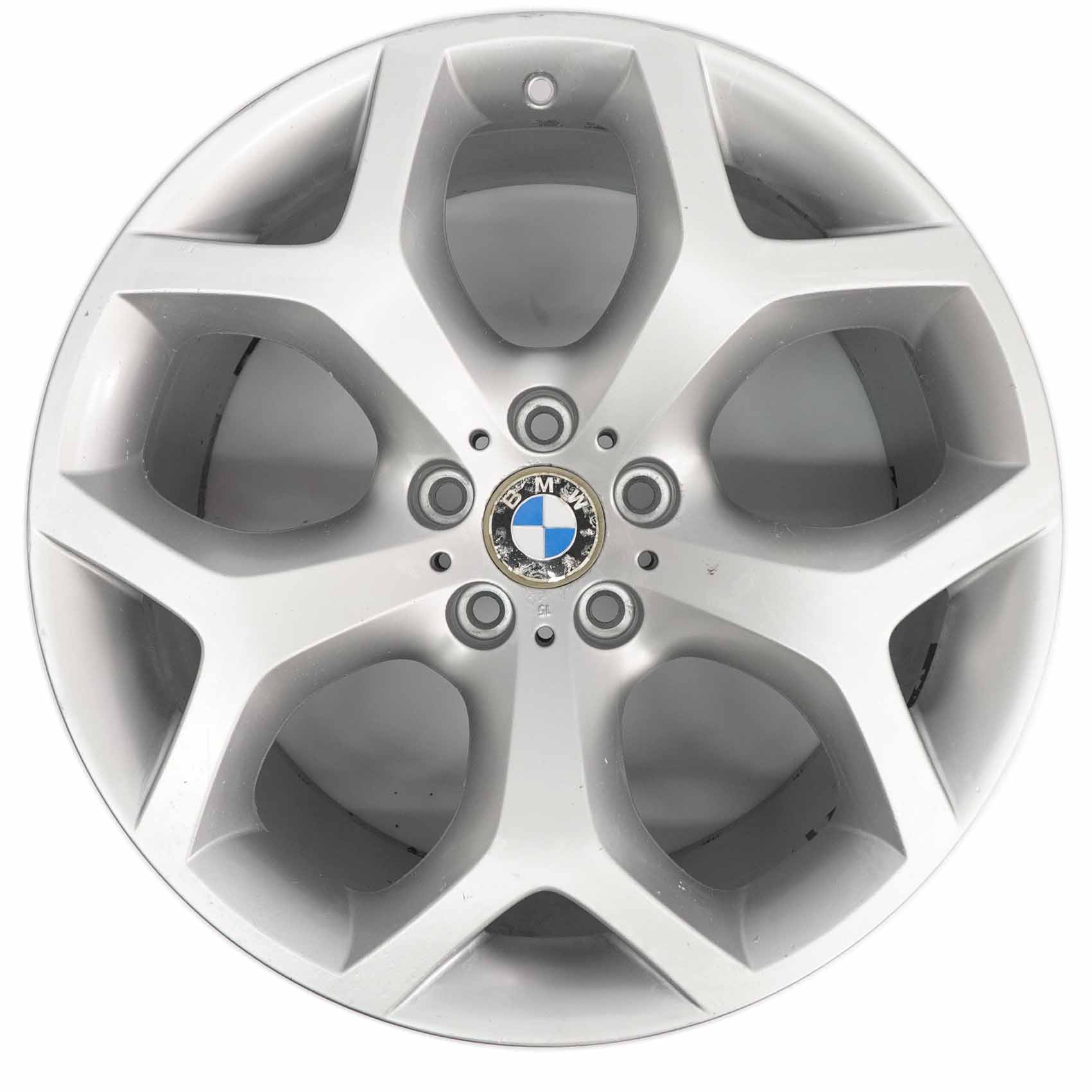 BMW X5 Series E70 Silver Rear Wheel Alloy Rim 20" Y-spoke 214 ET:37 11J 6772250