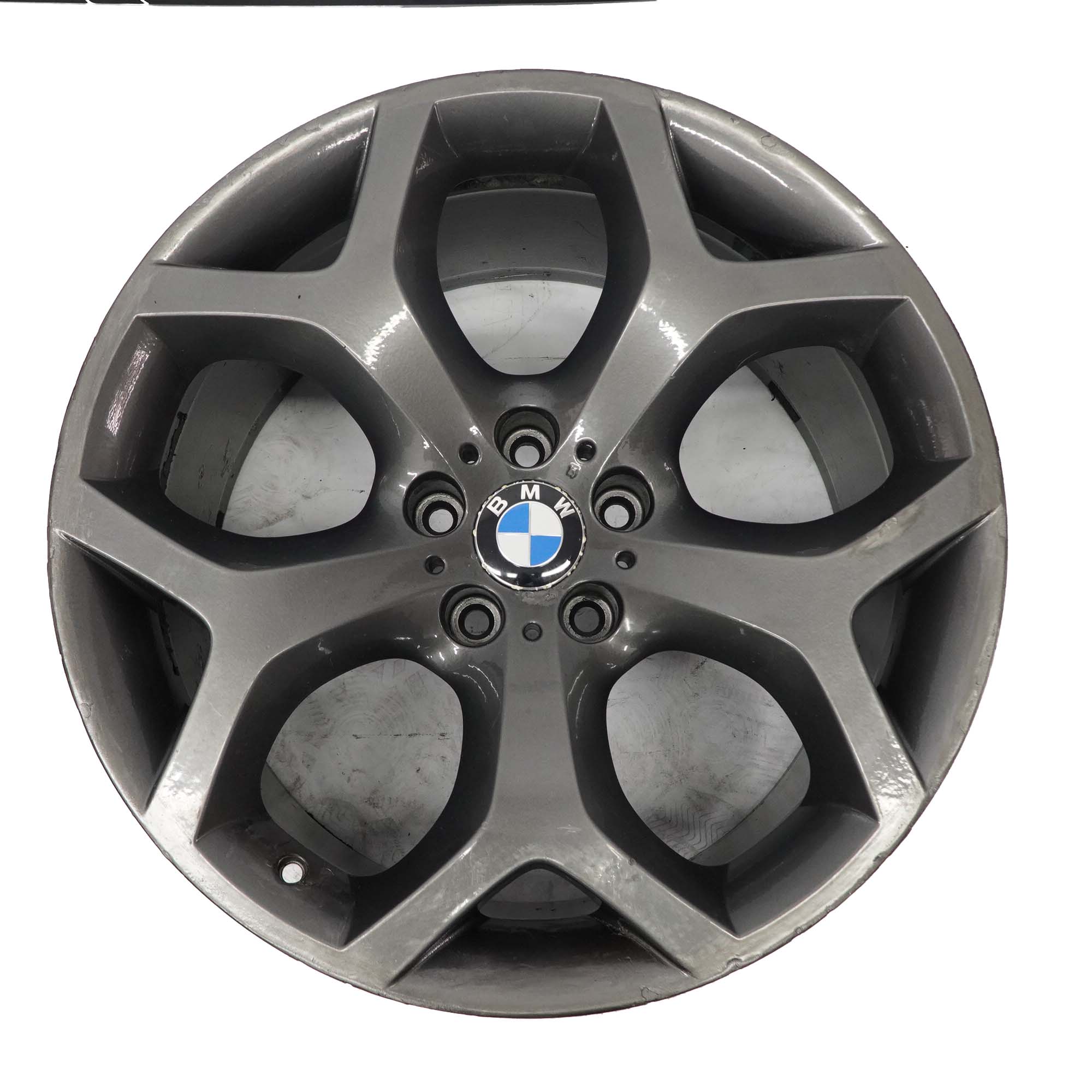 BMW X5 E70 Grey Rear Wheel Alloy Rim 20" Y-spoke 214 ET:37 11J 6772250