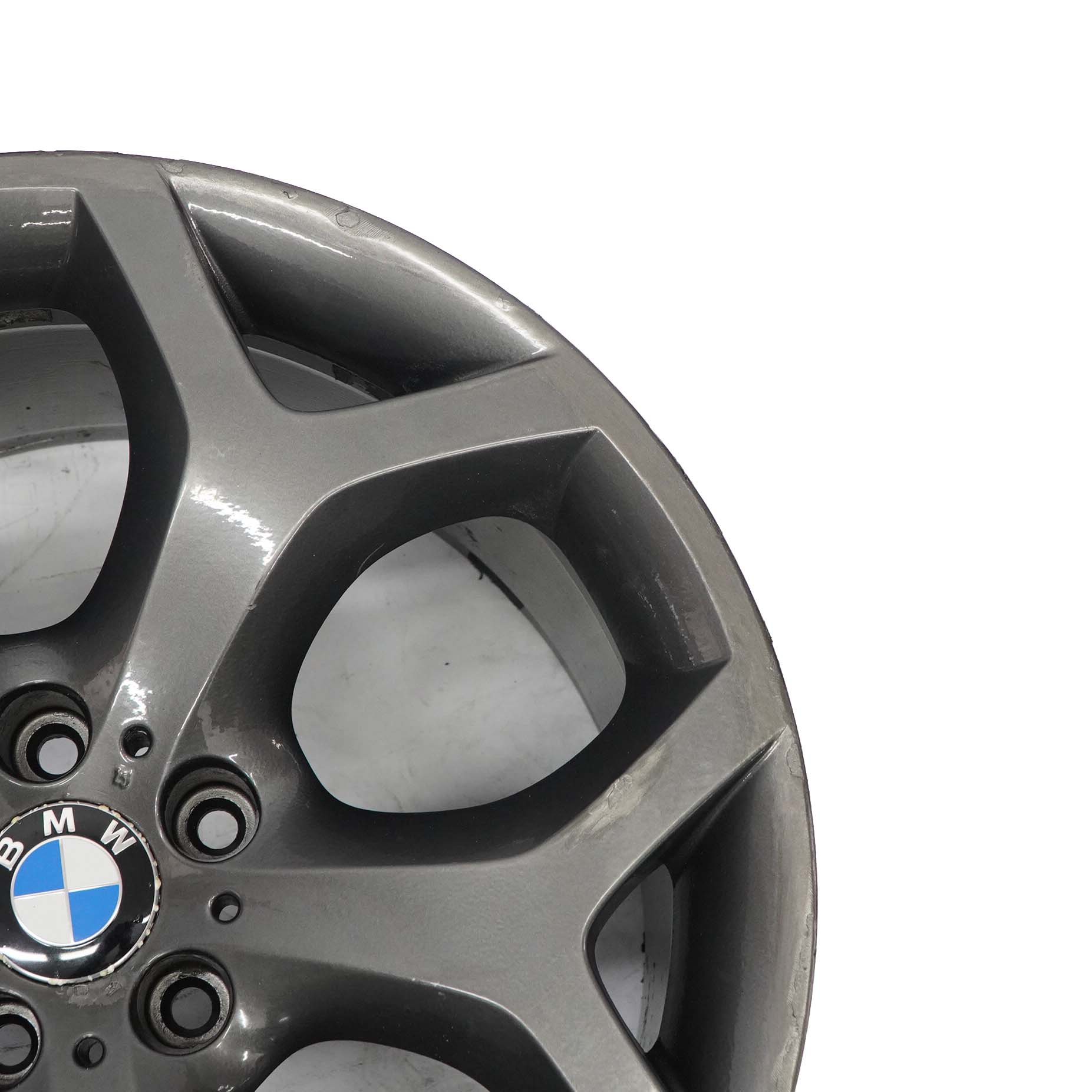 BMW X5 E70 Grey Rear Wheel Alloy Rim 20" Y-spoke 214 ET:37 11J 6772250