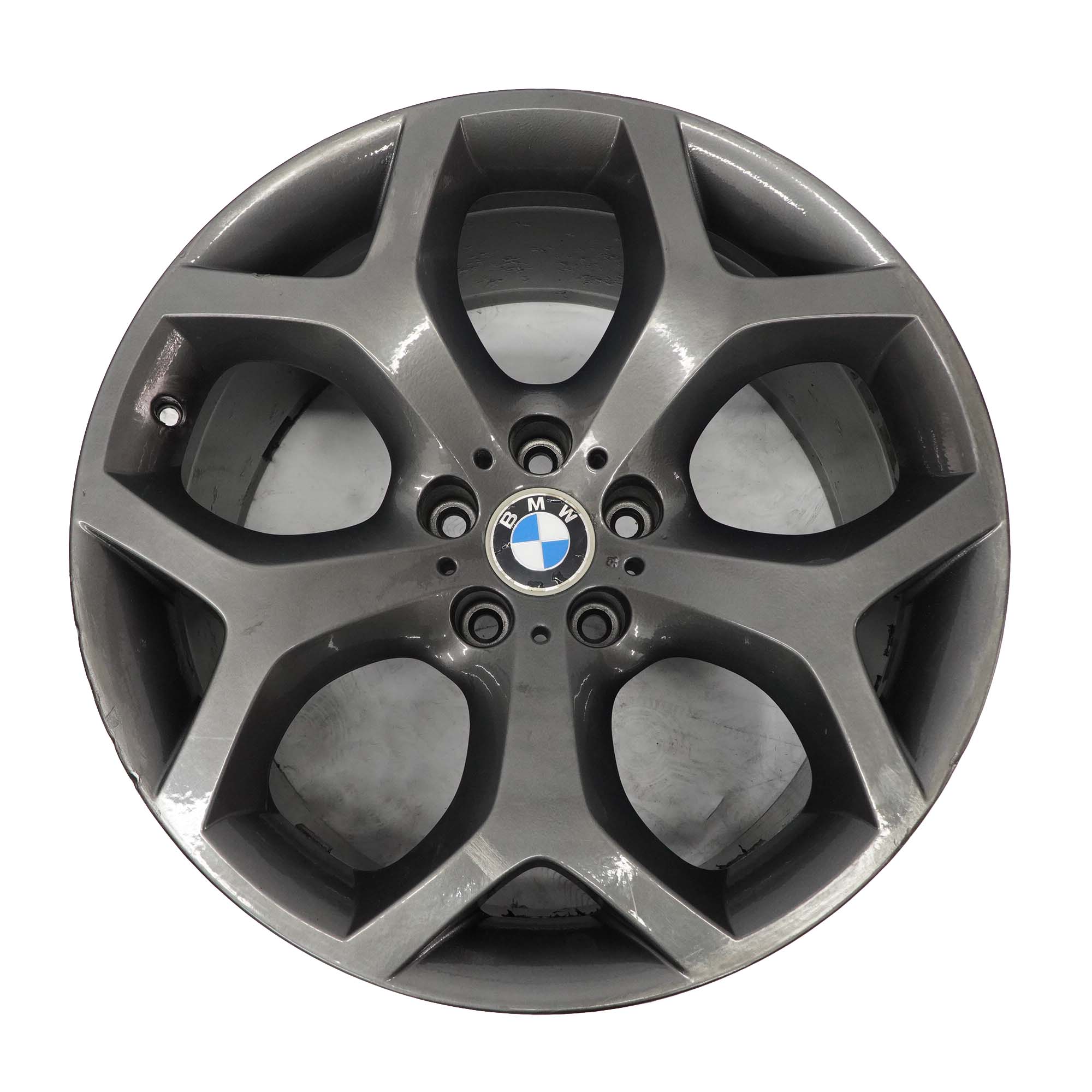 BMW X5 E70 Grey Rear Wheel Alloy Rim 20" Y-spoke 214 ET:37 11J 6772250