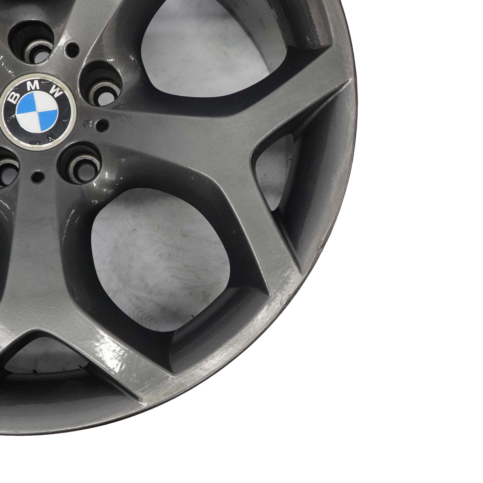 BMW X5 E70 Grey Rear Wheel Alloy Rim 20" Y-spoke 214 ET:37 11J 6772250