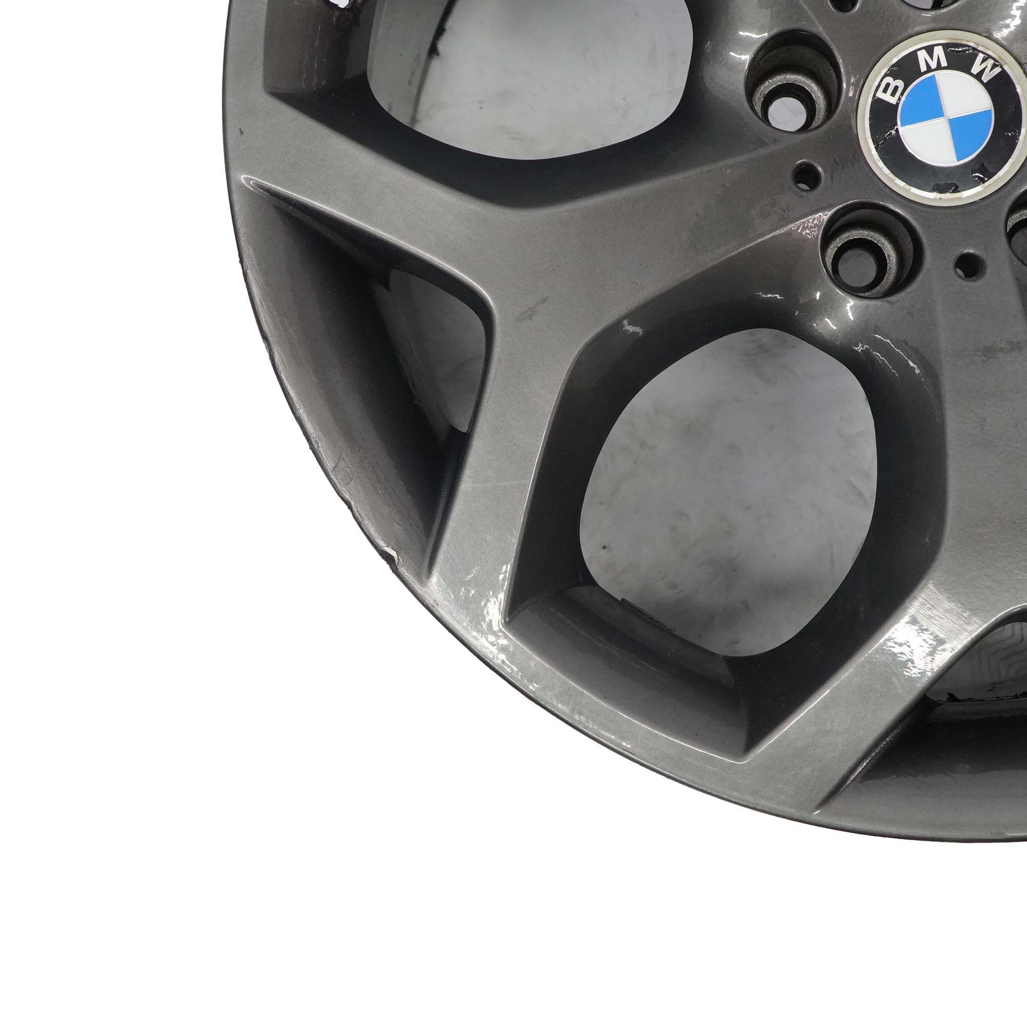 BMW X5 E70 Grey Rear Wheel Alloy Rim 20" Y-spoke 214 ET:37 11J 6772250