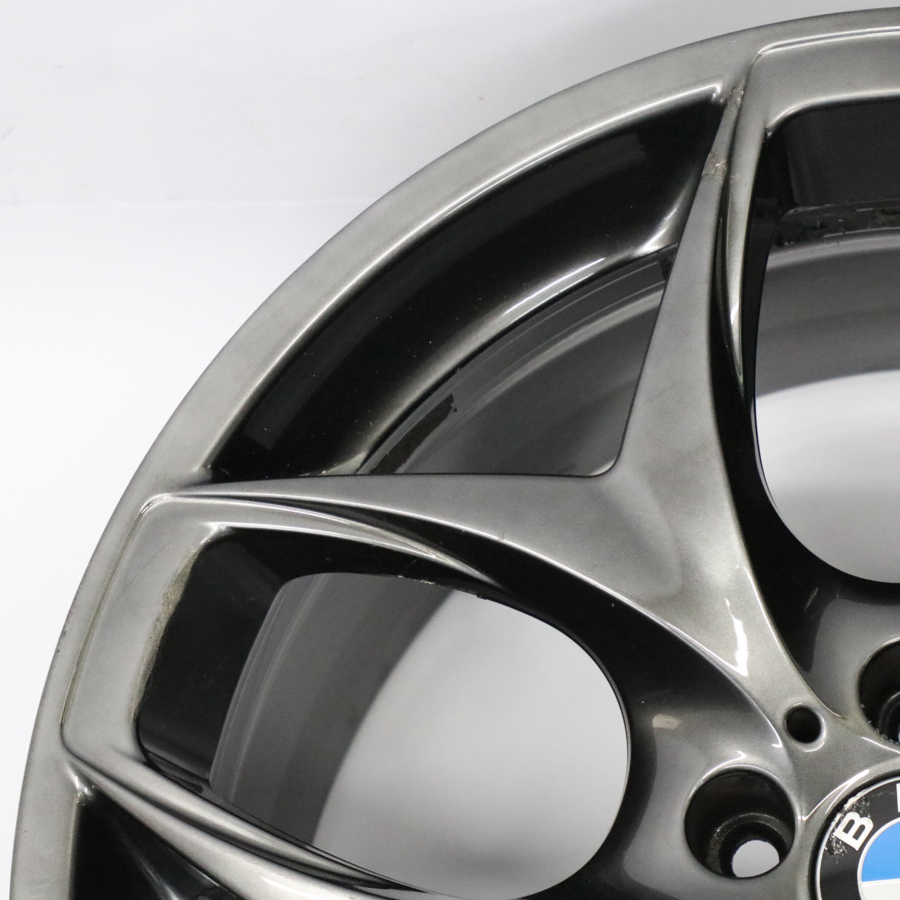 BMW X5 E70 Front Ferric Grey Wheel Alloy Rim 21" Double Spoke 215 10J 6772252