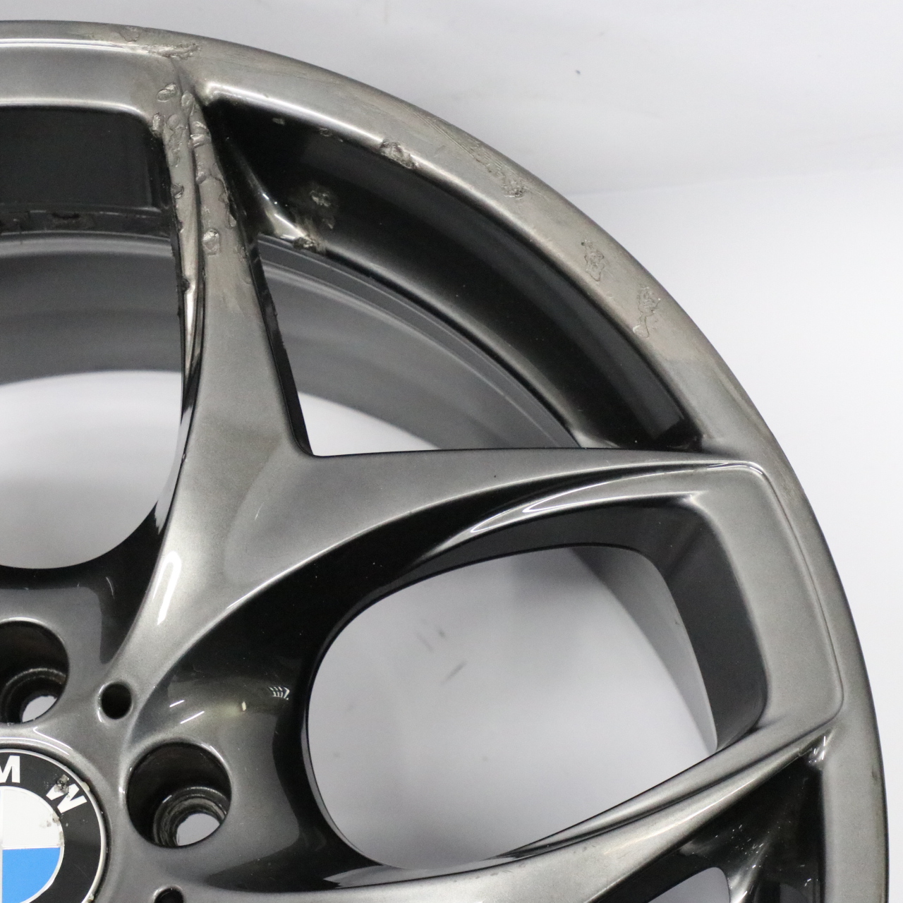 BMW X5 E70 Front Ferric Grey Wheel Alloy Rim 21" Double Spoke 215 10J 6772252