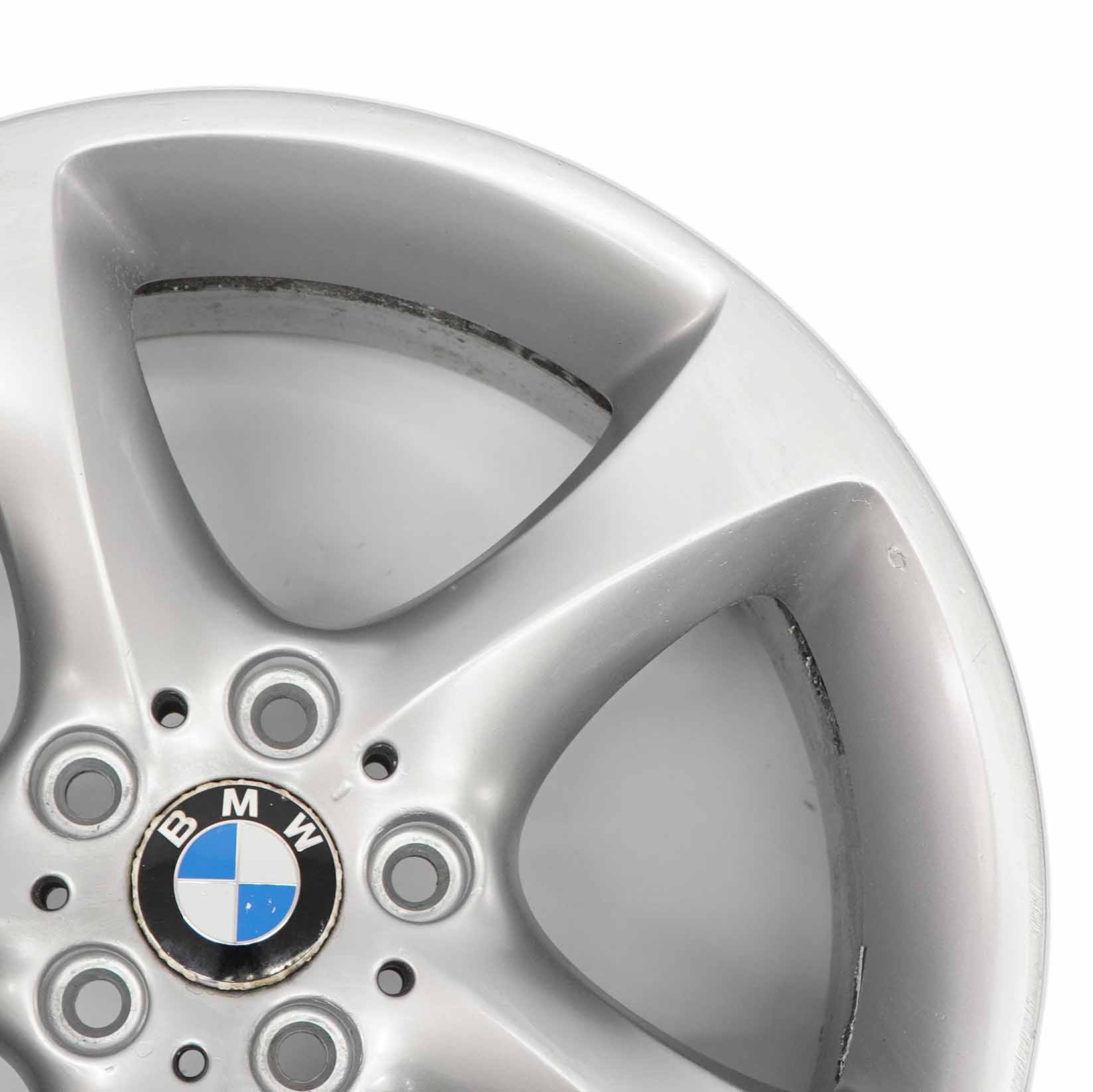 BMW E90 E91 E92 E93 Front Silver Wheel Alloy Rim 19" 8J ET:37 Star Spoke 230