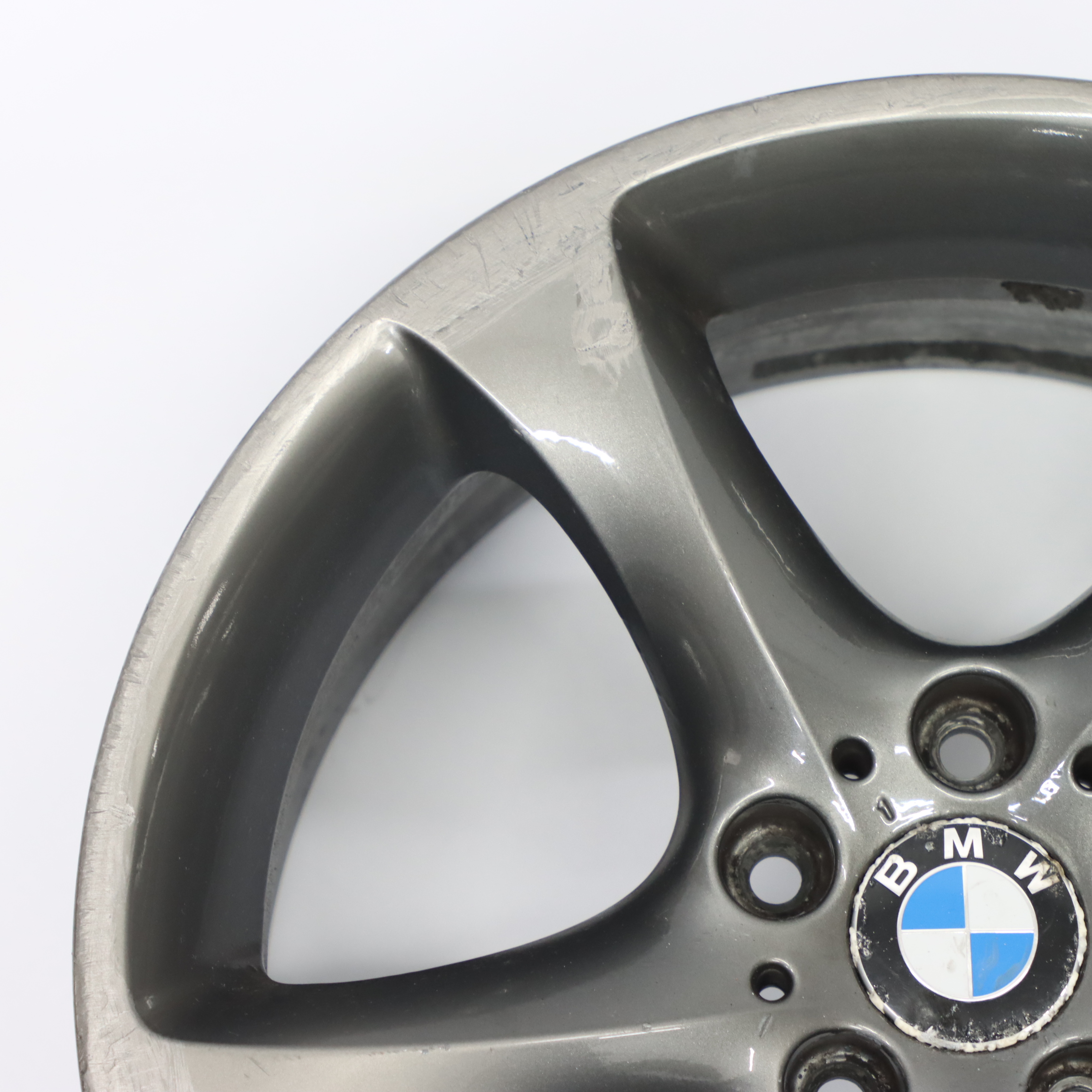 BMW E90 E91 E92 E93 Front Grey Wheel Alloy Rim 19" 8J ET:37 Star Spoke 230