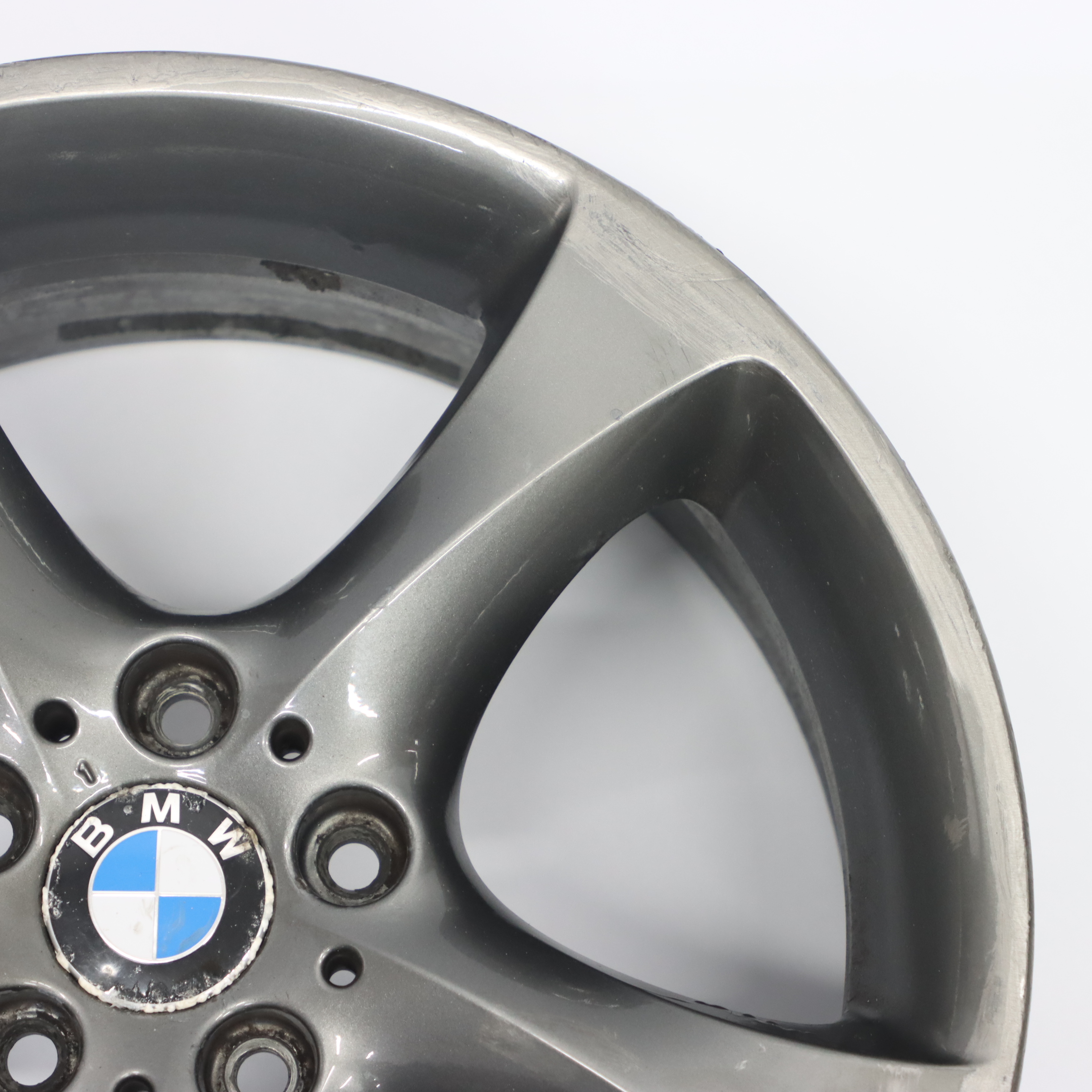 BMW E90 E91 E92 E93 Front Grey Wheel Alloy Rim 19" 8J ET:37 Star Spoke 230