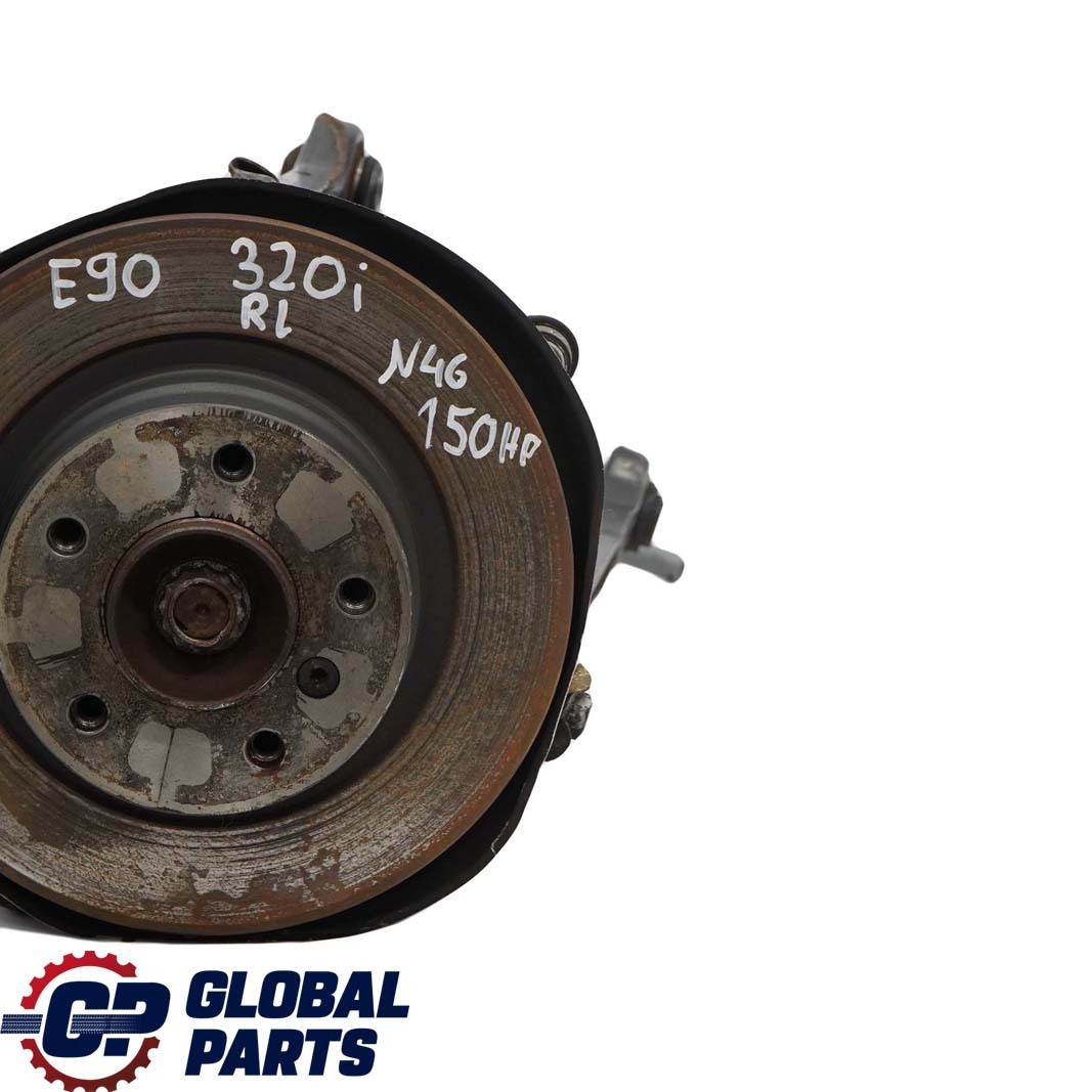 BMW 3 E90 318i 320i N43 N46 Rear Left N/S Suspension Axle Leg Brake Disc Hub