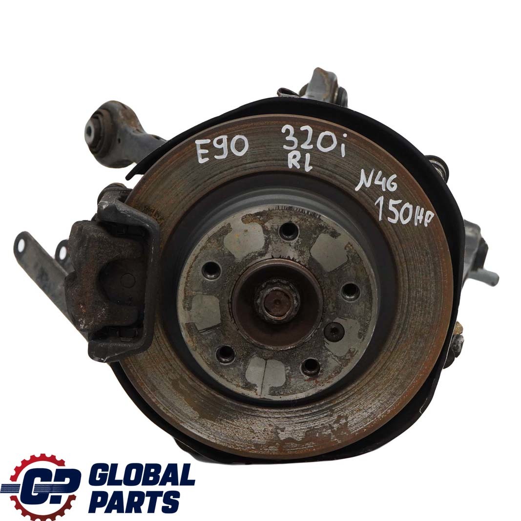 BMW 3 E90 318i 320i N43 N46 Rear Left N/S Suspension Axle Leg Brake Disc Hub