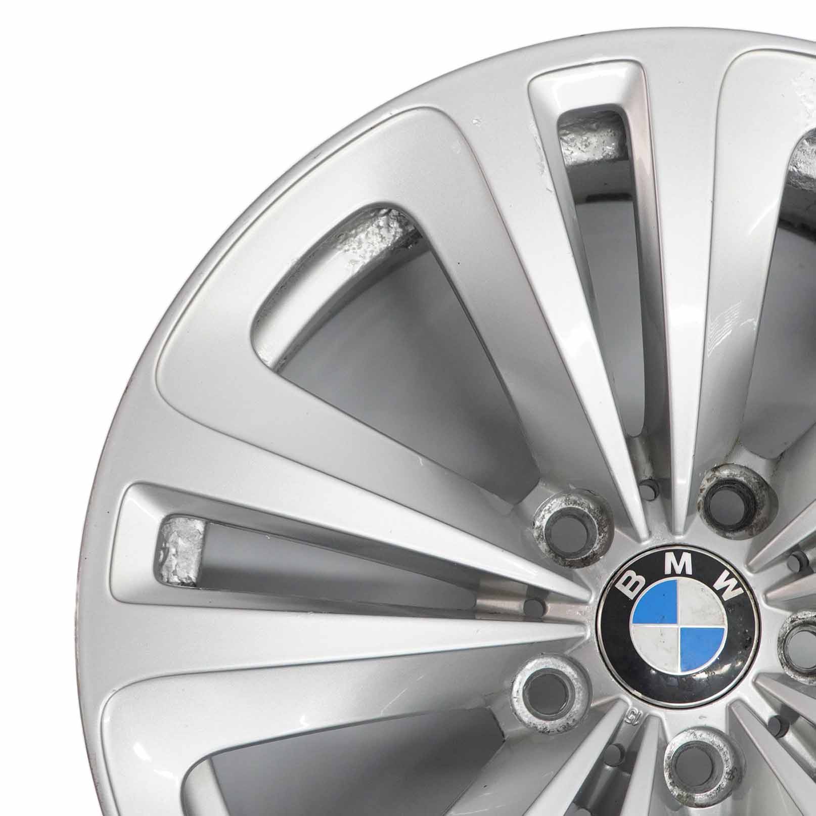 Wheel Rim BMW F01 F07 F12 Silver Alloy 18" Dual Spoke 234 8J ET:30 6775403