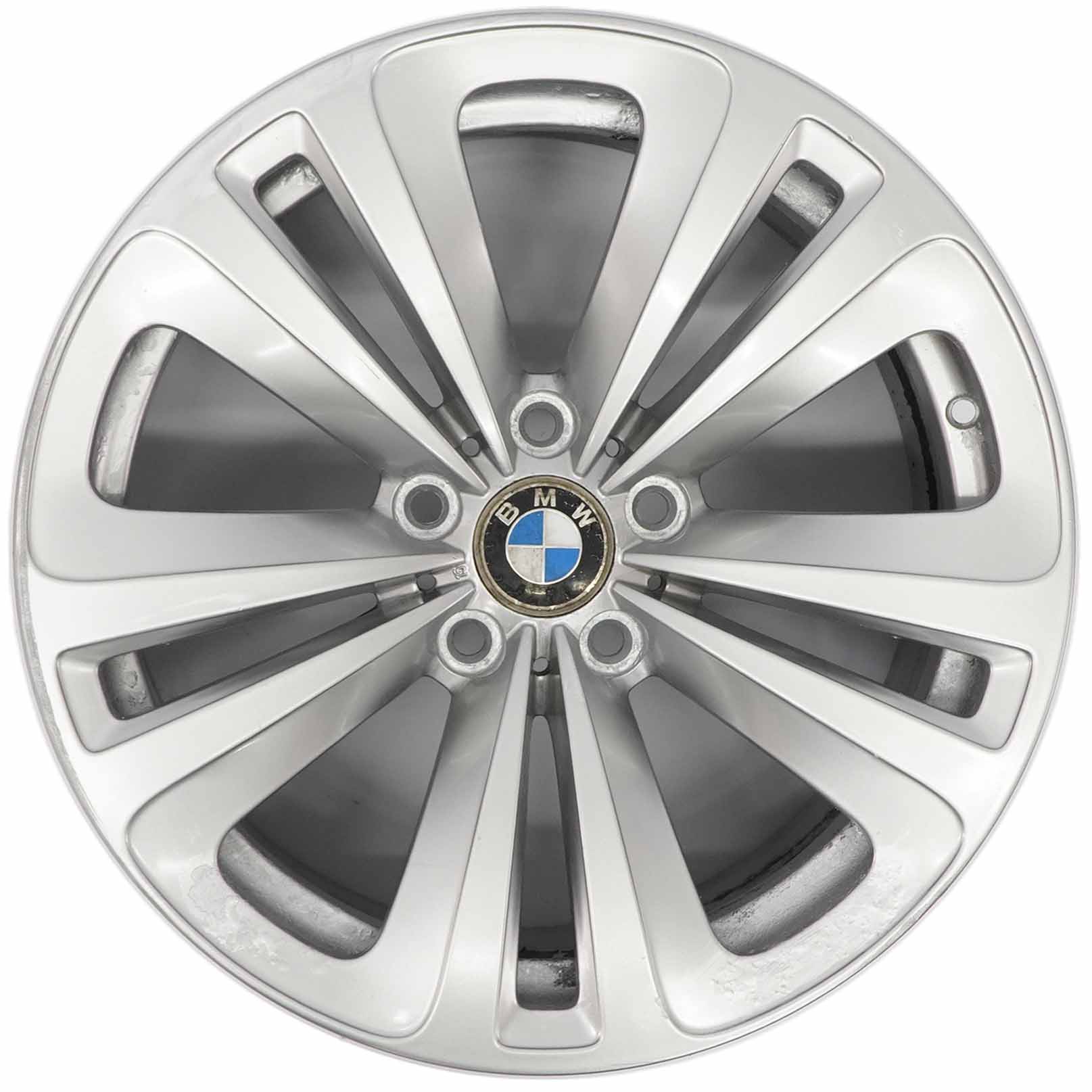 Wheel Rim BMW F01 F07 F12 Silver Alloy 18" Dual Spoke 234 8J ET:30 6775403