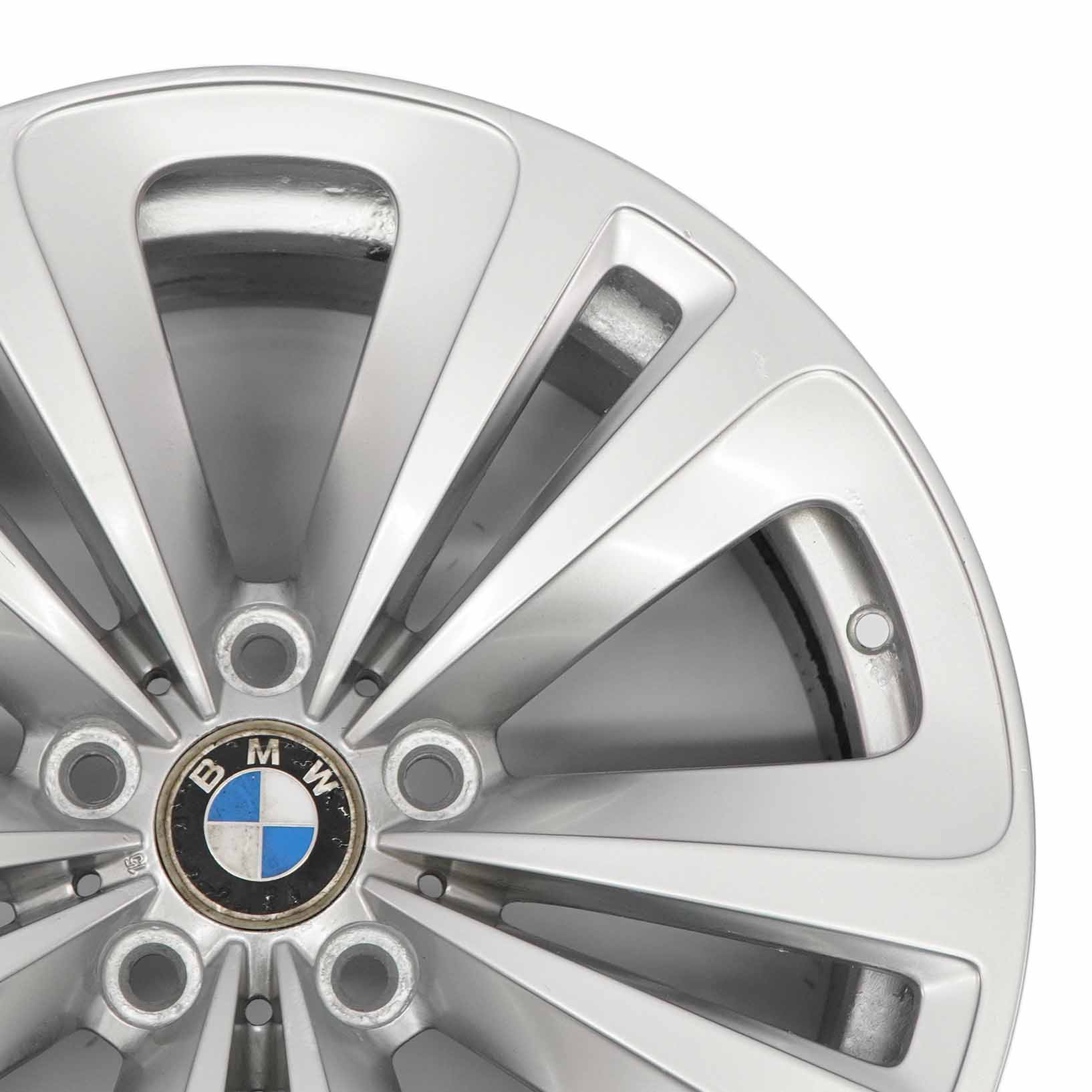 Wheel Rim BMW F01 F07 F12 Silver Alloy 18" Dual Spoke 234 8J ET:30 6775403