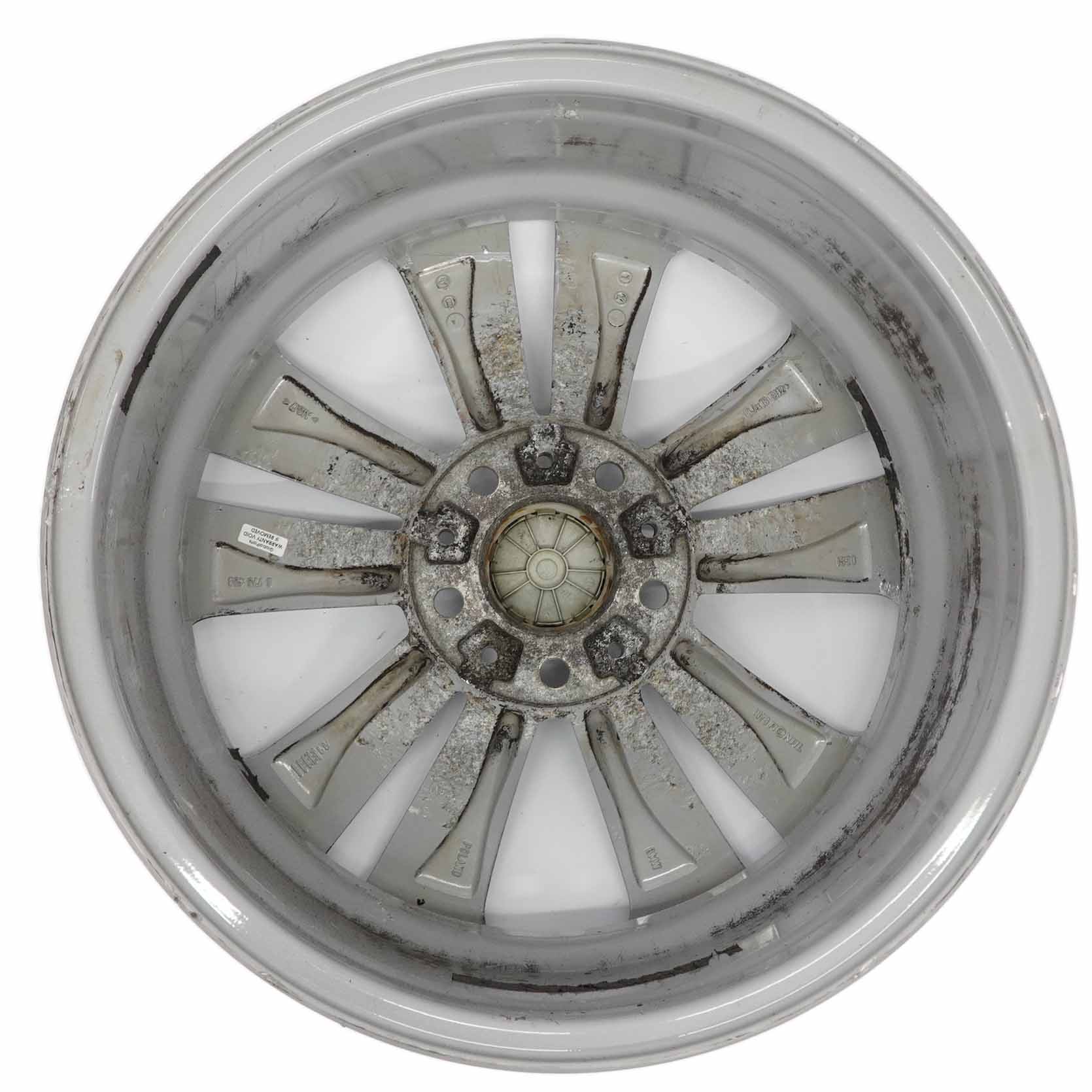 Wheel Rim BMW F01 F07 F12 Silver Alloy 18" Dual Spoke 234 8J ET:30 6775403