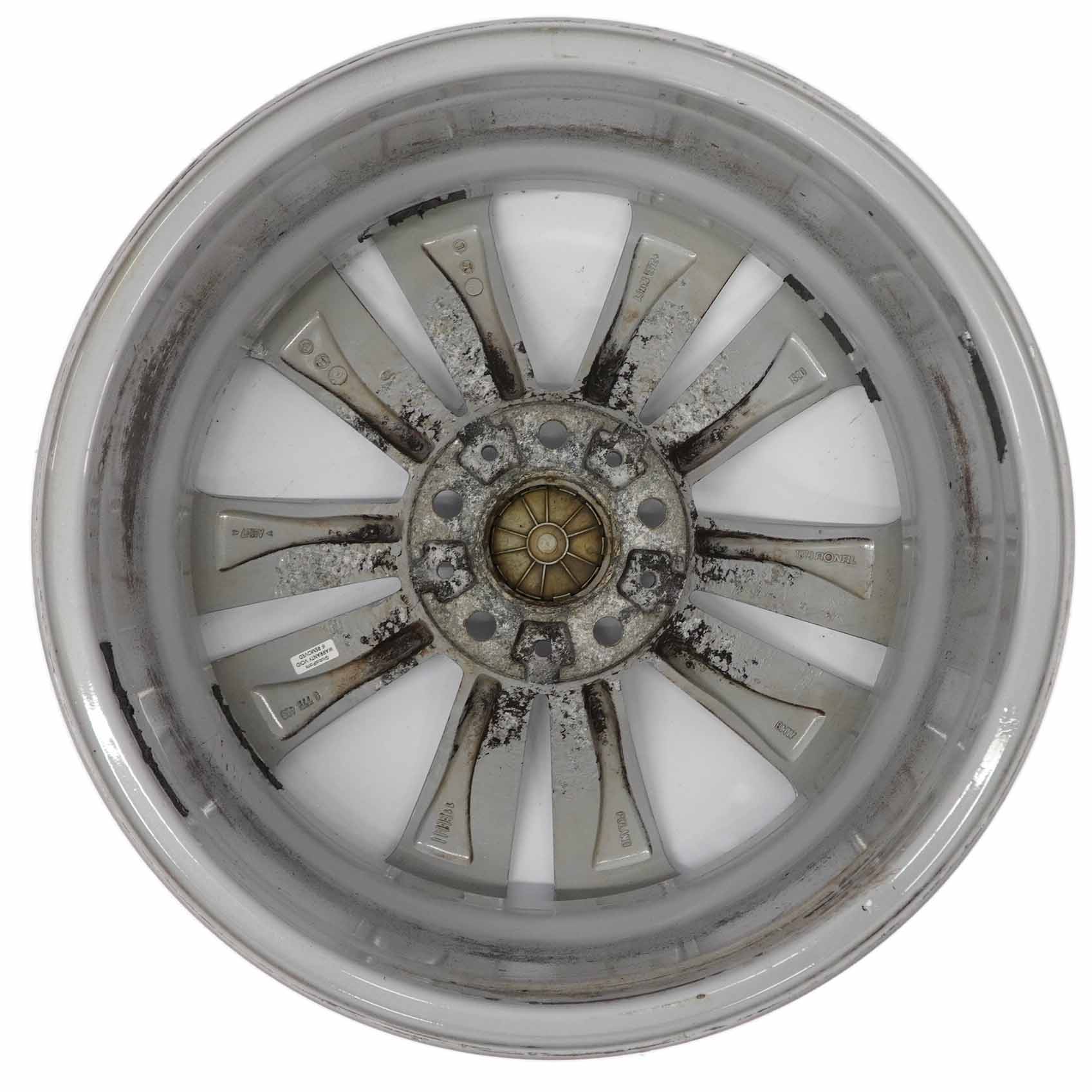 Wheel Rim BMW F01 F07 F12 Silver Alloy 18" Dual Spoke 234 8J ET:30 6775403