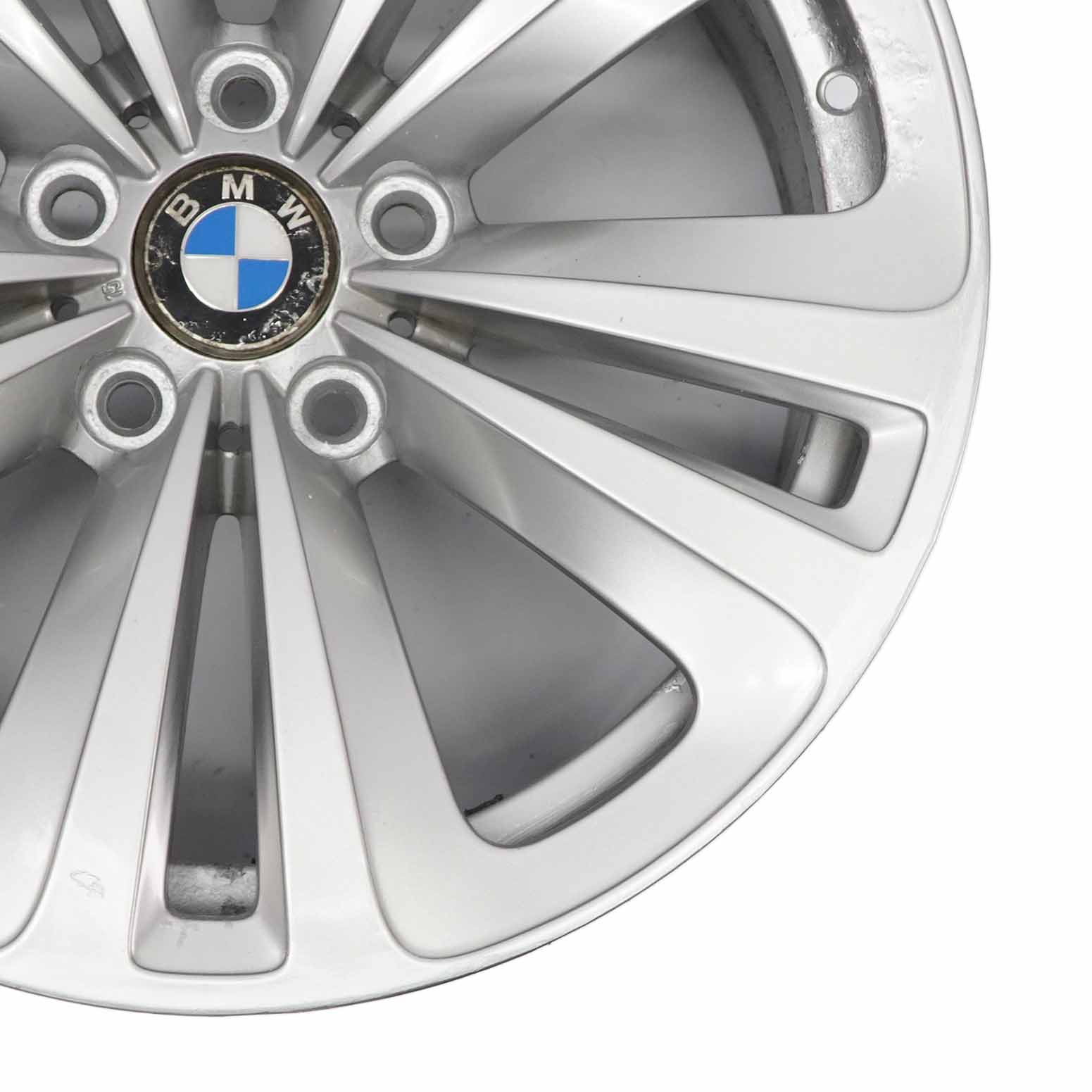 Wheel Rim BMW F01 F07 F12 Silver Alloy 18" Dual Spoke 234 8J ET:30 6775403