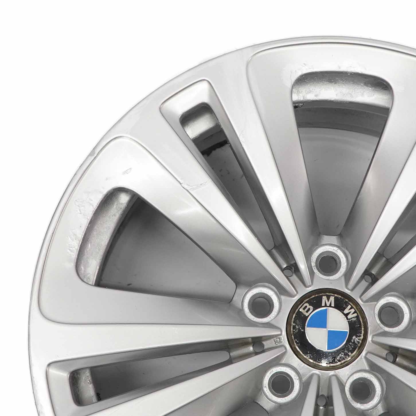 Wheel Rim BMW F01 F07 F12 Silver Alloy 18" Dual Spoke 234 8J ET:30 6775403