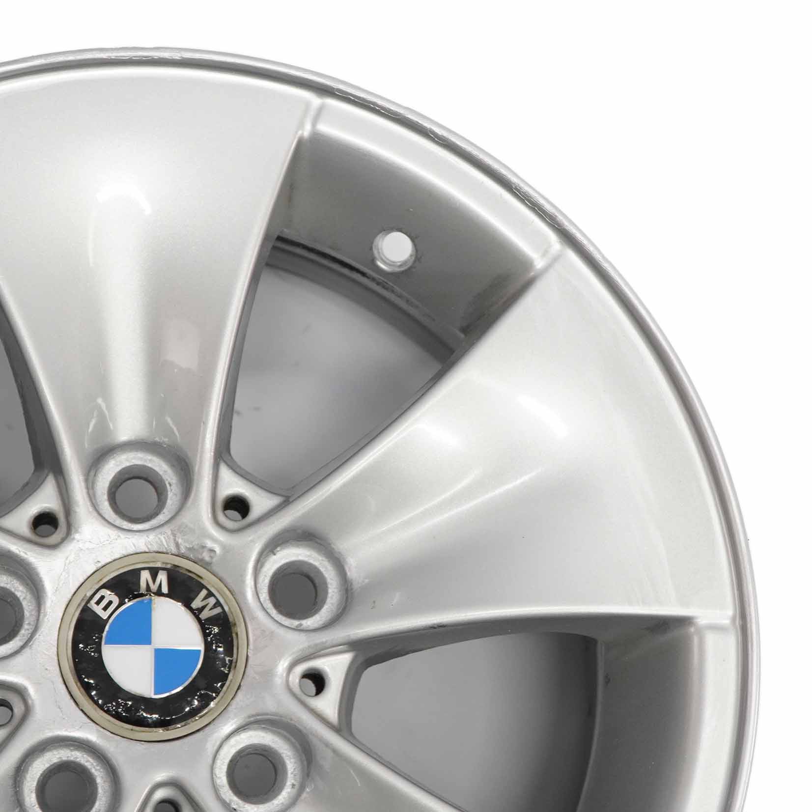 BMW E90 E91 Silver Alloy Wheel Rim 16" 7J ET:34 M Spider Spoke 155 6775594