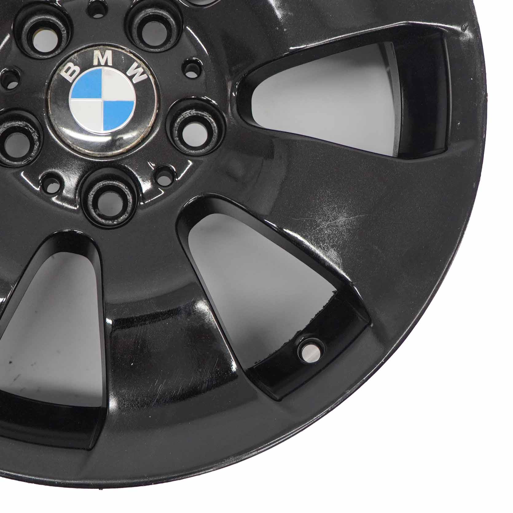 BMW E90 E91 E92 Black Wheel Alloy Rim Spider Spoke 158 17" 8J ET:34 6775596