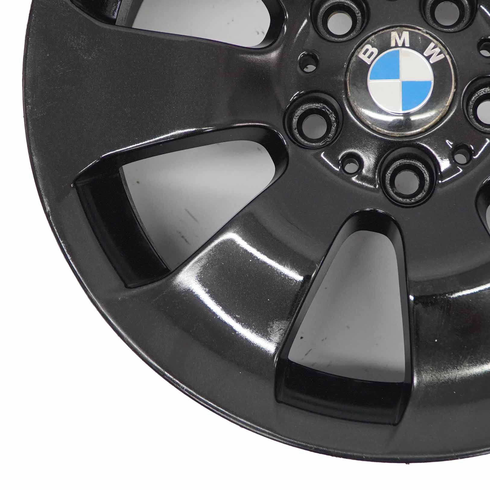 BMW E90 E91 E92 Black Wheel Alloy Rim Spider Spoke 158 17" 8J ET:34 6775596