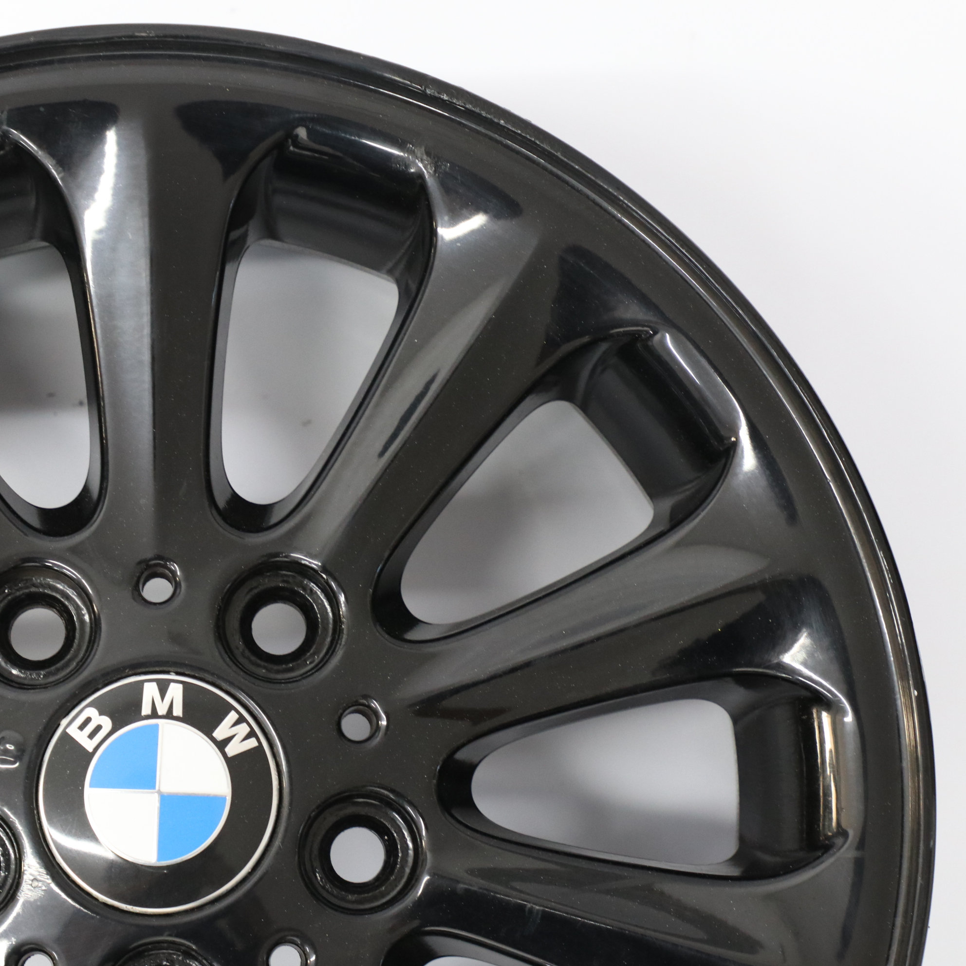 BMW E81 E82 E87 E88 Black Alloy Wheel Rim 16" Spider Spoke 139 6,5J 6775618