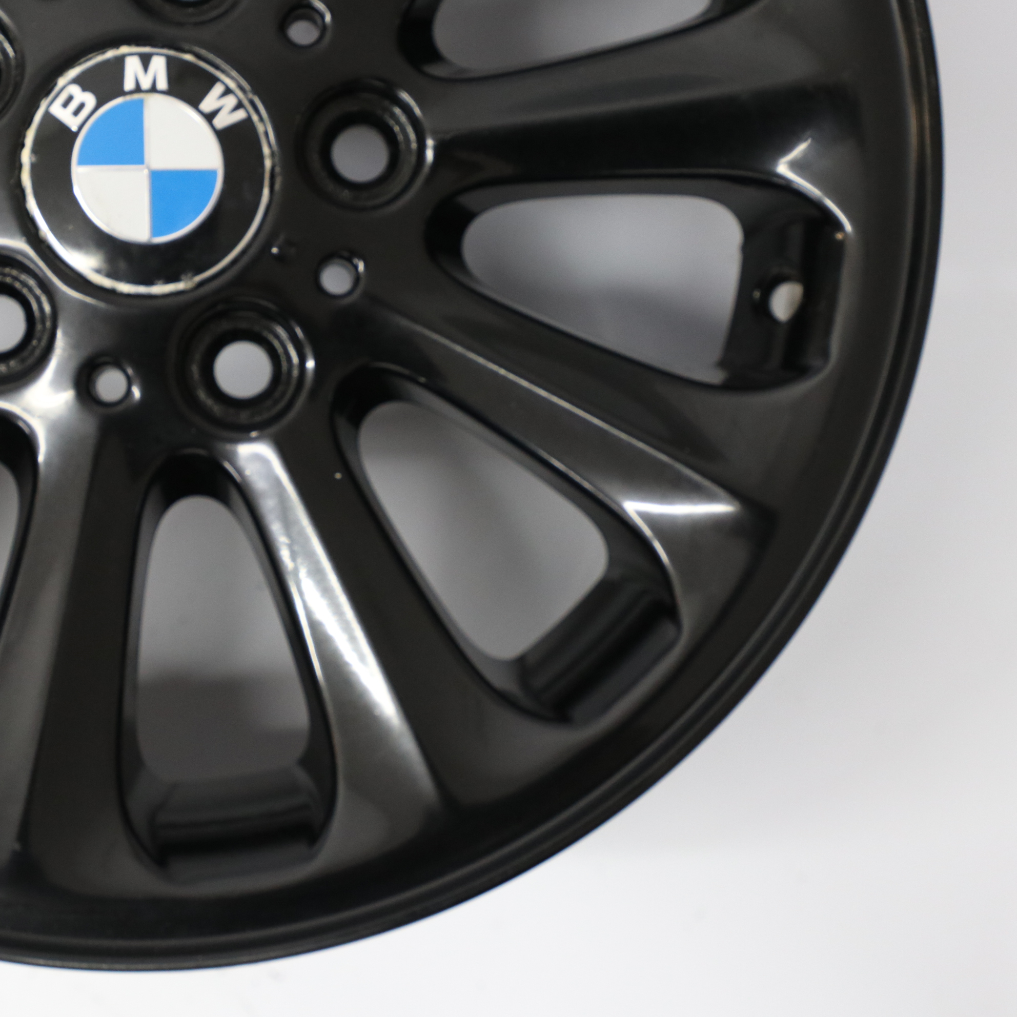 BMW E81 E82 E87 E88 Black Alloy Wheel Rim 16" Spider Spoke 139 6,5J 6775618