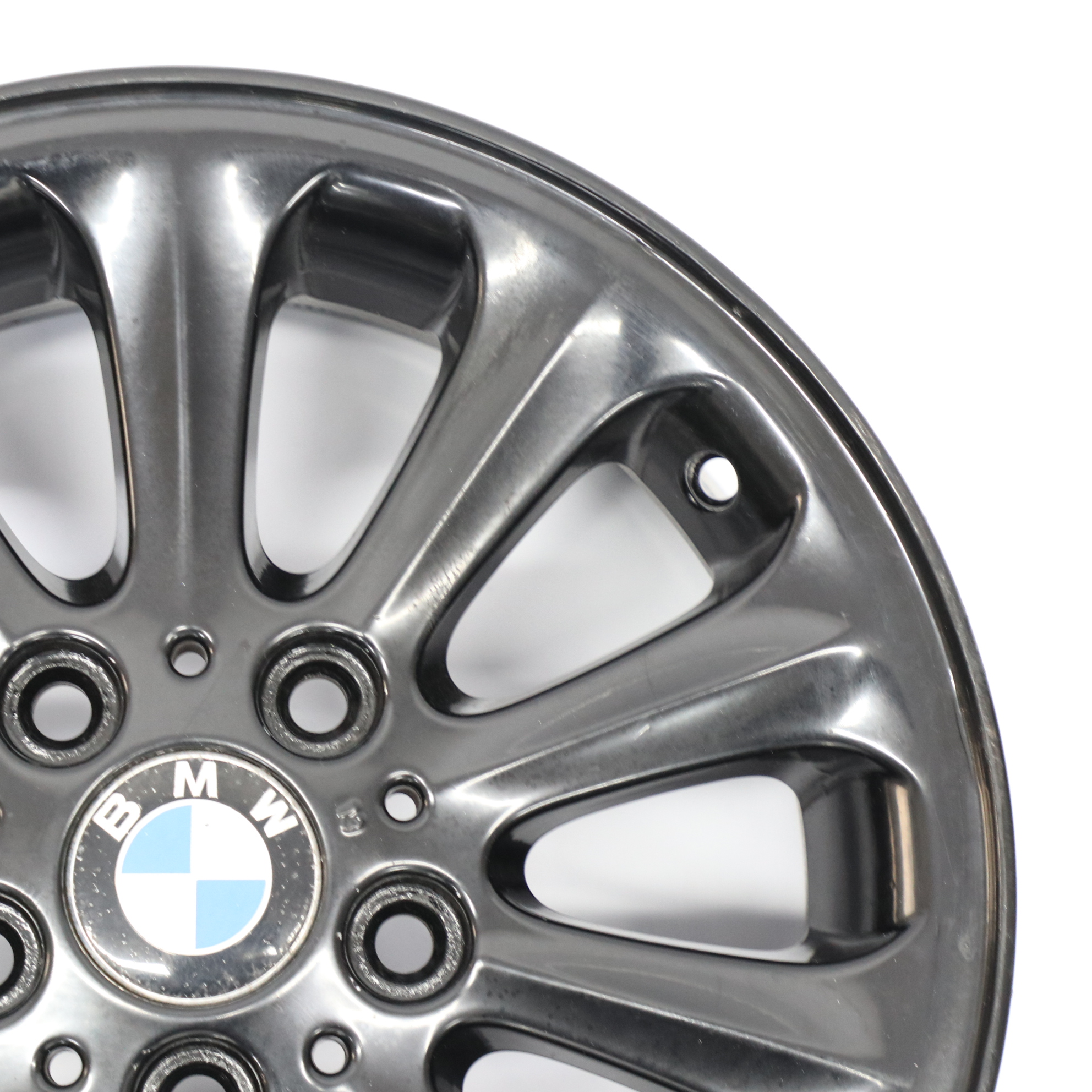 BMW E81 E82 E87 E88 Black Alloy Wheel Rim 16" Spider Spoke 139 6,5J 6775618