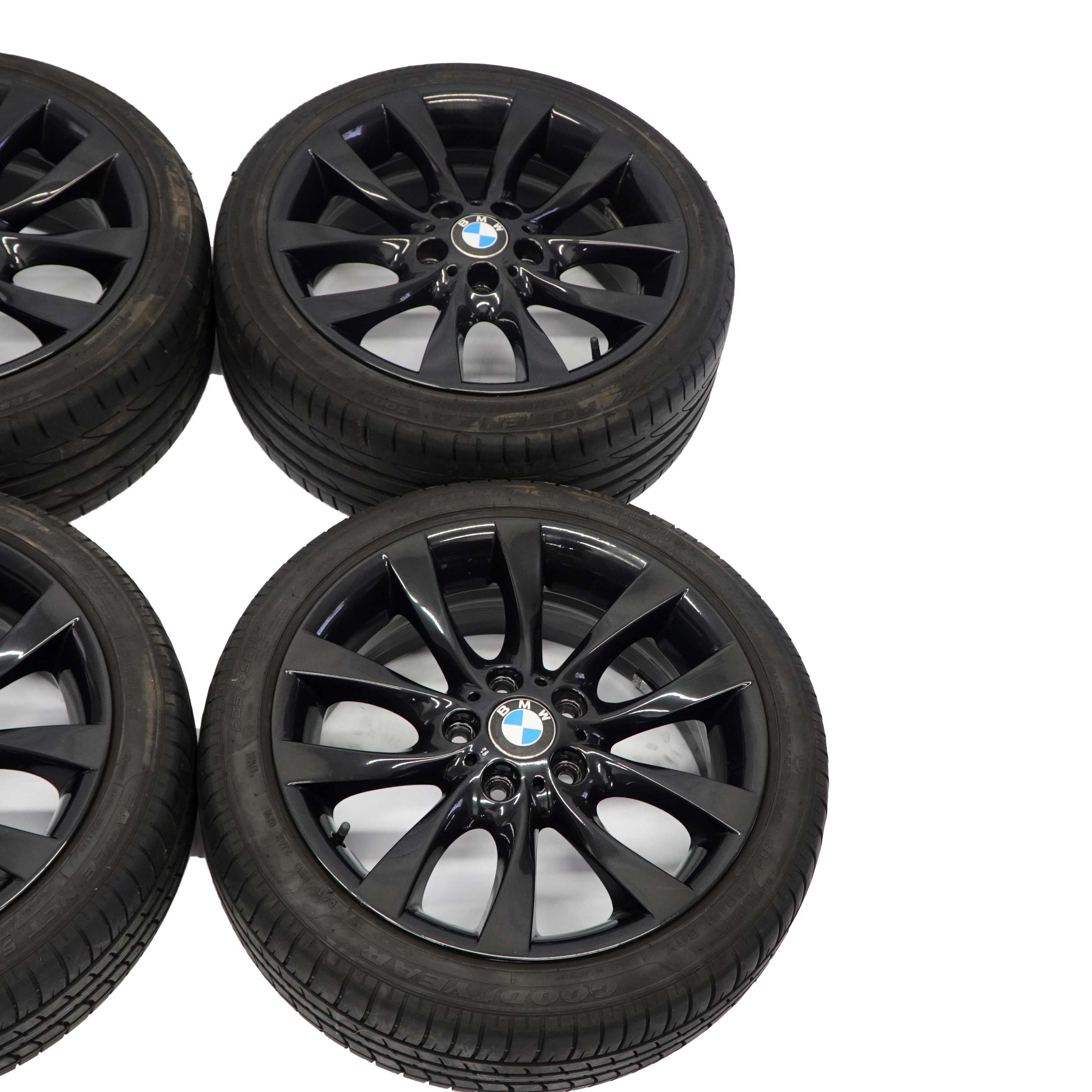 BMW E81 E87 Complete Set 4x Wheel Rim with Tyres 18" 7,5J / 8,5J M V-spoke 217