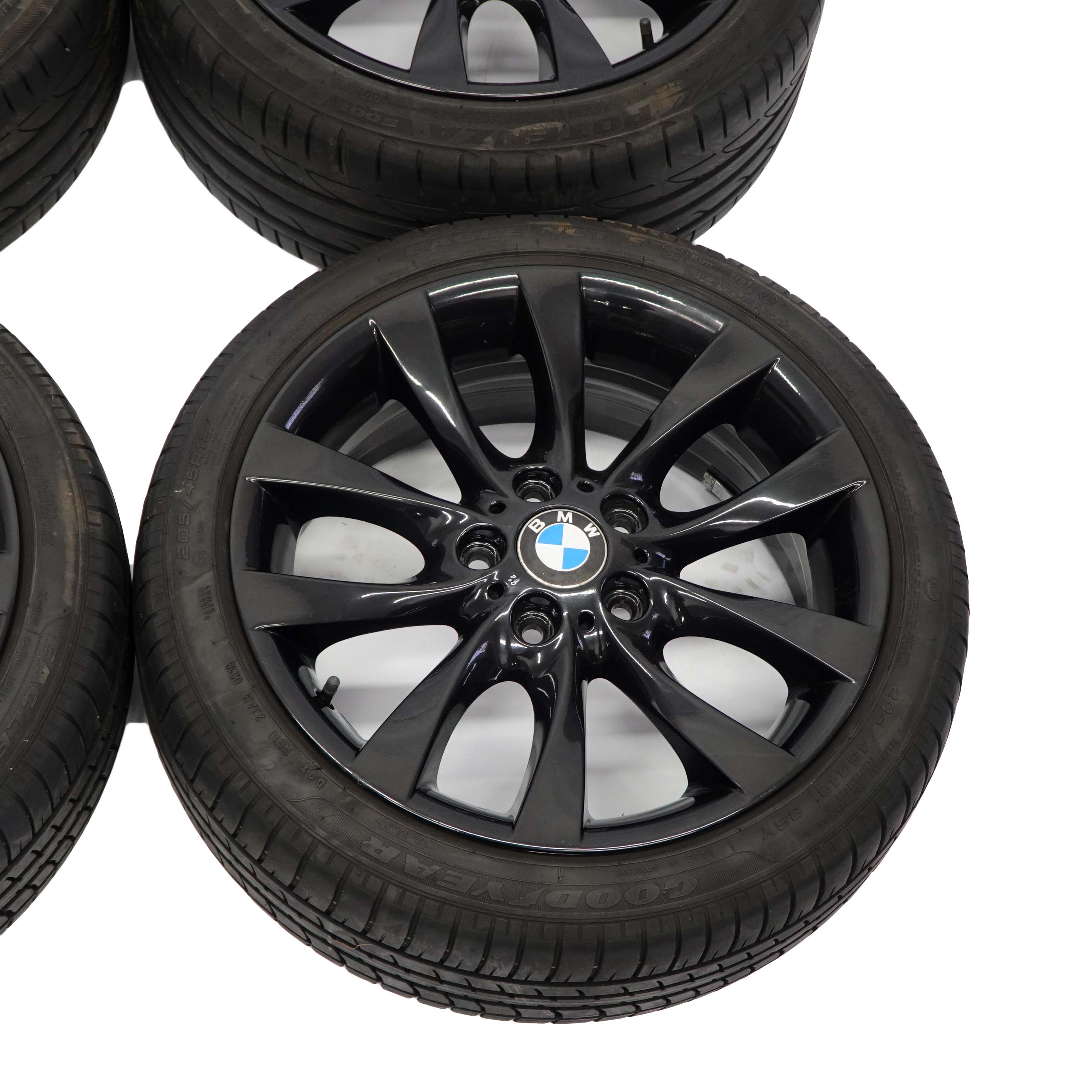 BMW E81 E87 Complete Set 4x Wheel Rim with Tyres 18" 7,5J / 8,5J M V-spoke 217