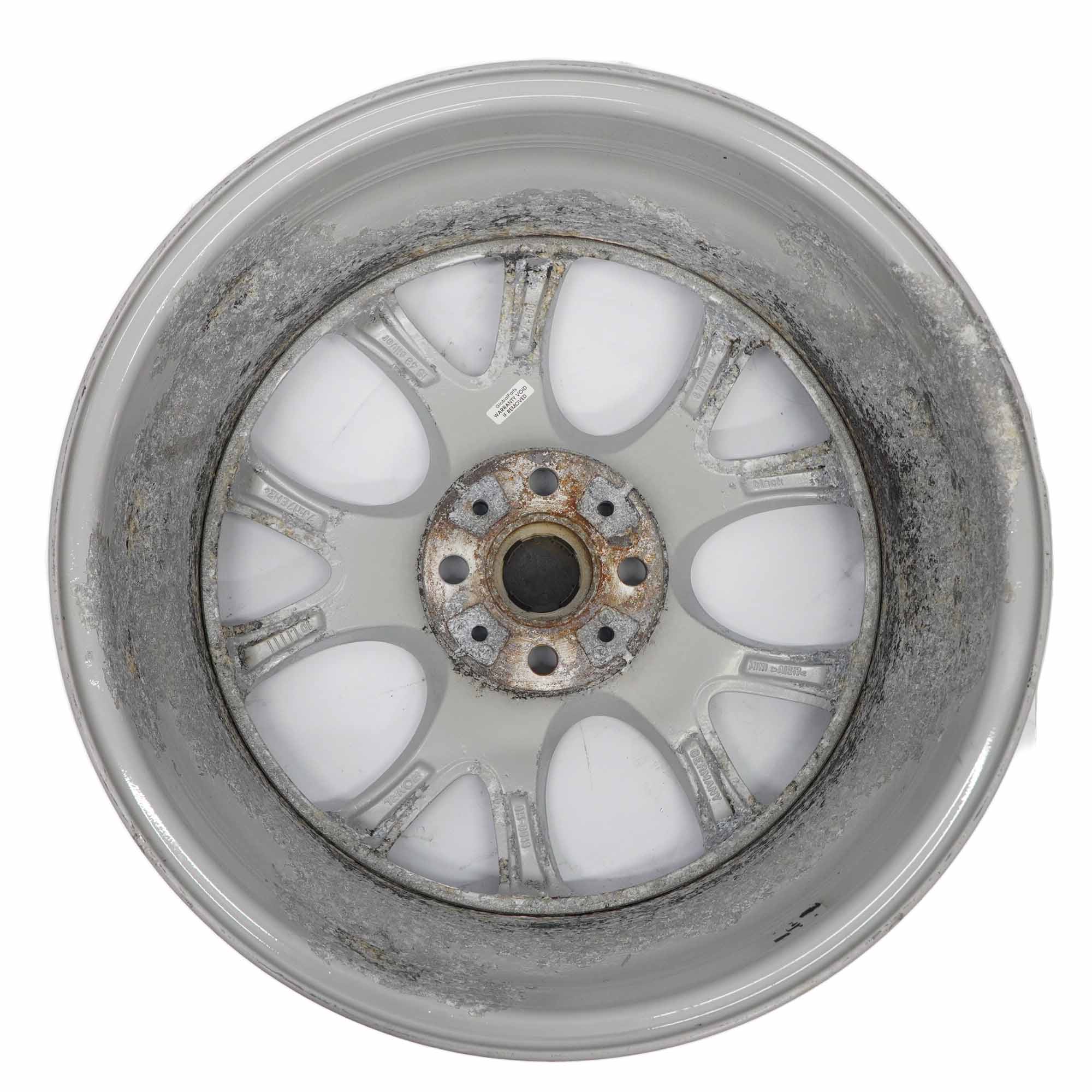 Mini Cooper R50 R56 Silver Wheel Alloy Rim 17" 7J  ET:48 Web Cross Spoke 98