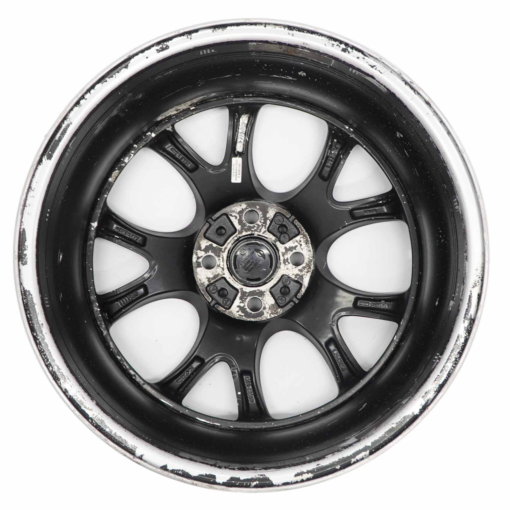 Wheel Rim Mini Cooper R50 R56 Black Alloy 17" 7J ET:48 Web Cross Spoke 98