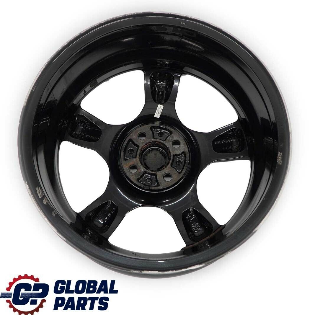 Mini Cooper One R50 R55 R56 Wheel Alloy Rim 17" 7J Black 5 Star Pace Spoke 110