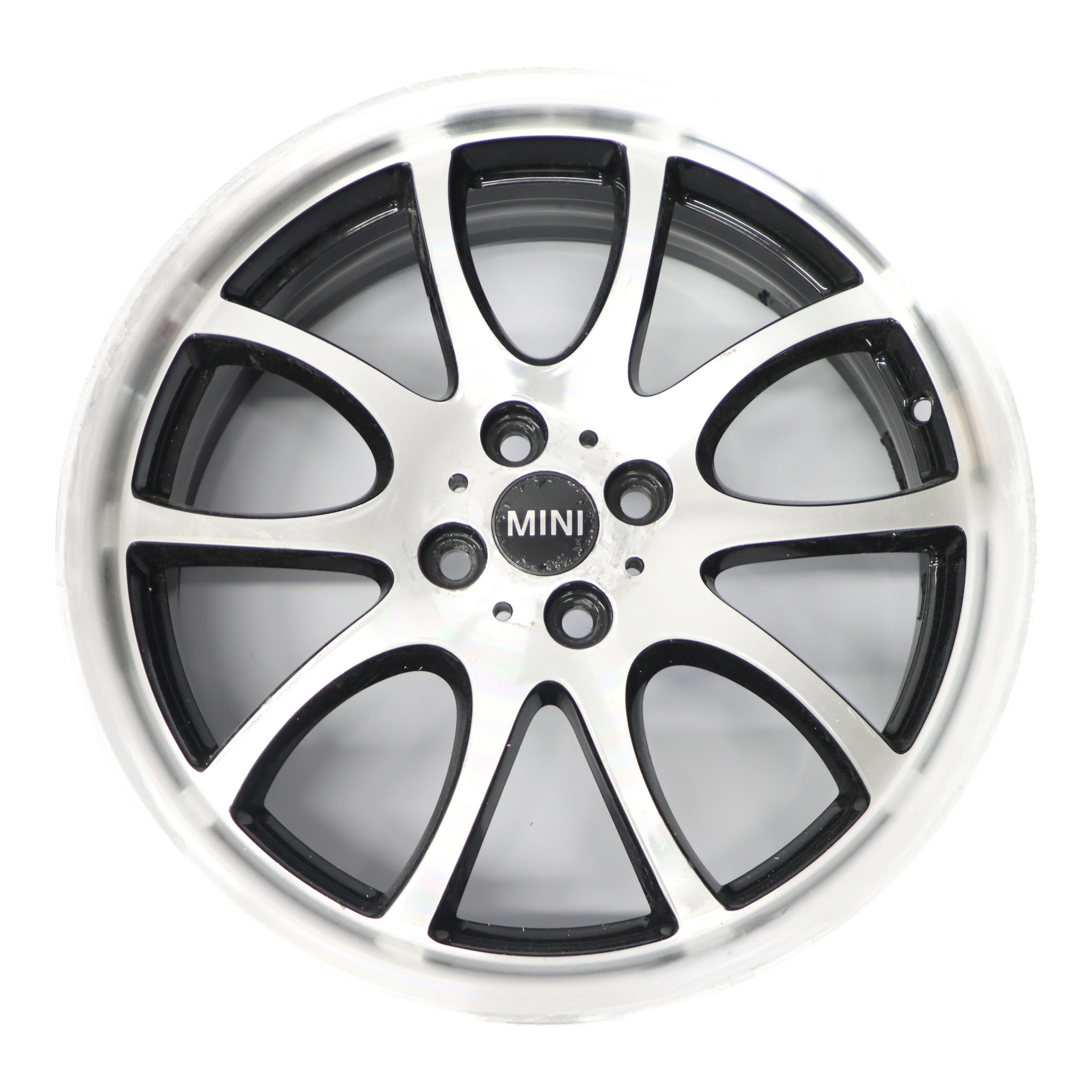 Mini R50 R53 R55 R56 JCW Wheel Alloy Rim Bright Silver 18" 7J ET:52 6777973