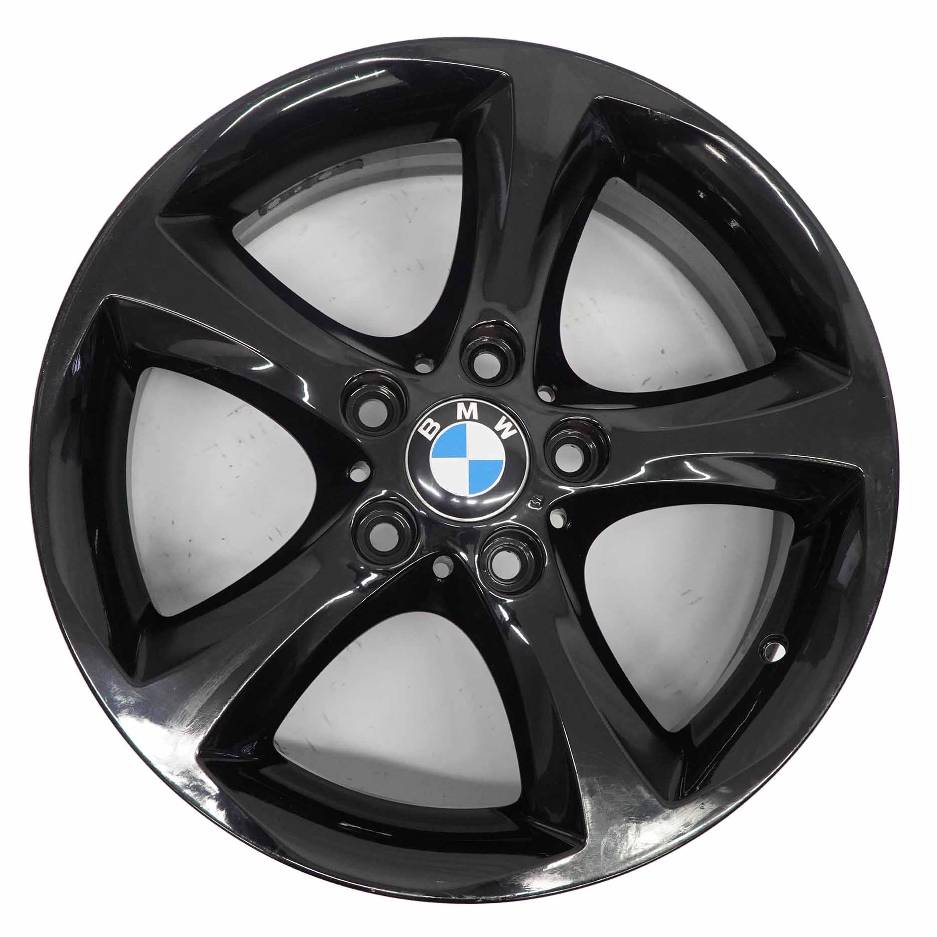 BMW E81 E87 Black Wheel Alloy Rim 17" Start Spoke 256 ET:47 7J 6778219