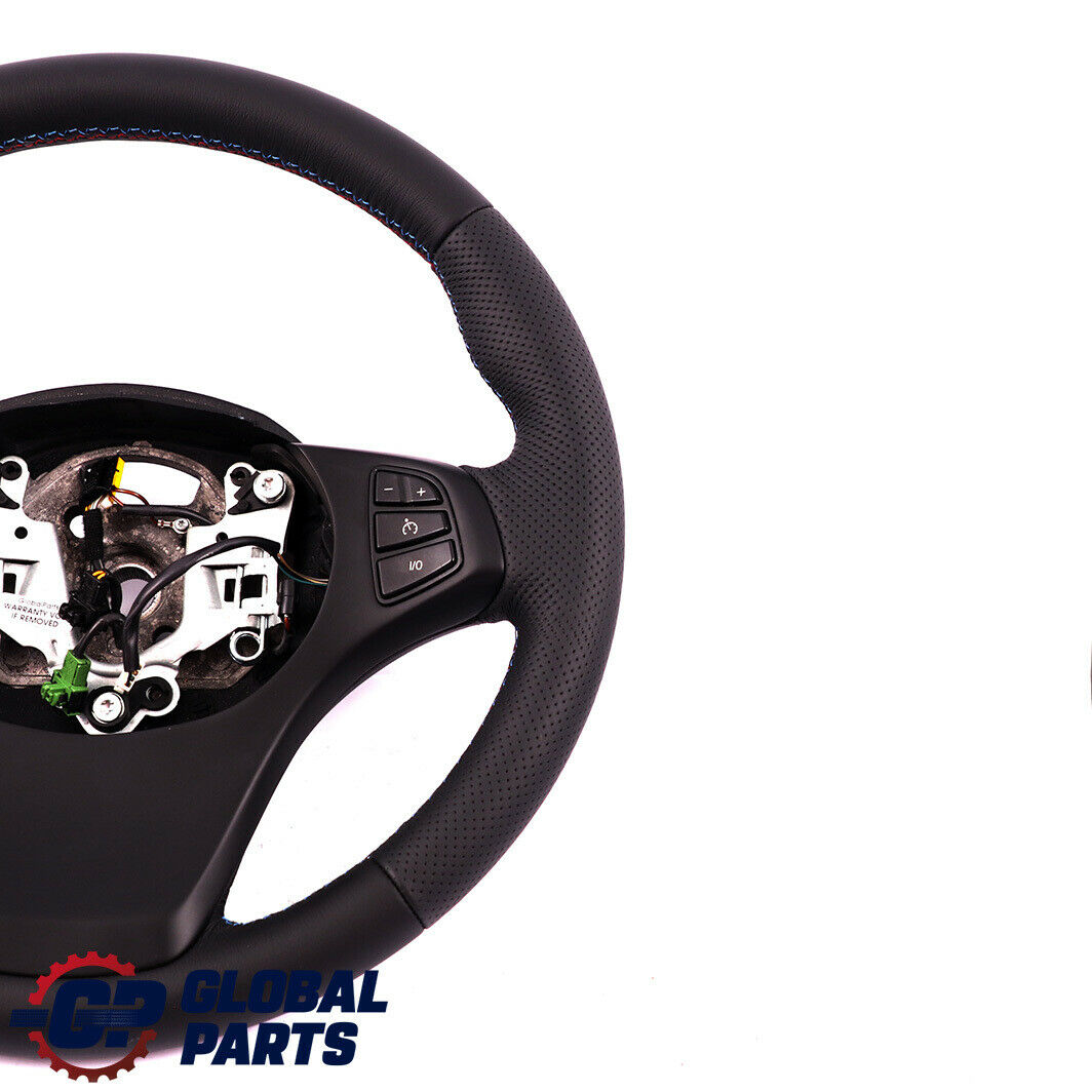 BMW X3 X5 Series E53 E83 NEW Black Leather Sport Steering Wheel M-tricoloured