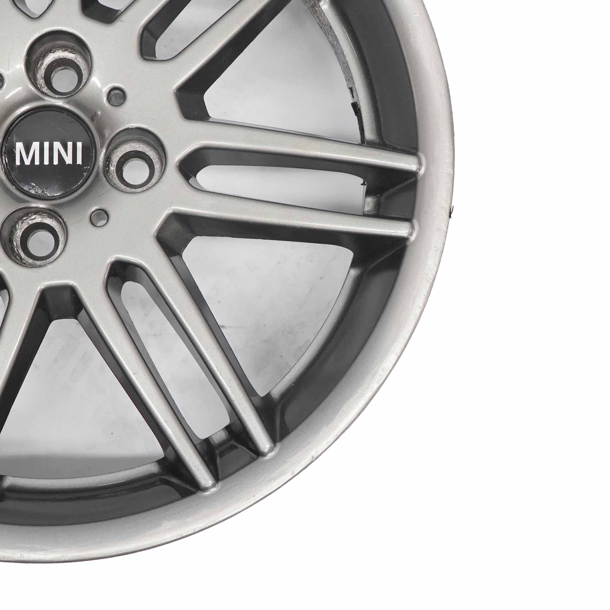 Wheel Rim Mini Cooper R50 R56 Grey Alloy 17" 7J ET:48 Double Spoke 99 6778426