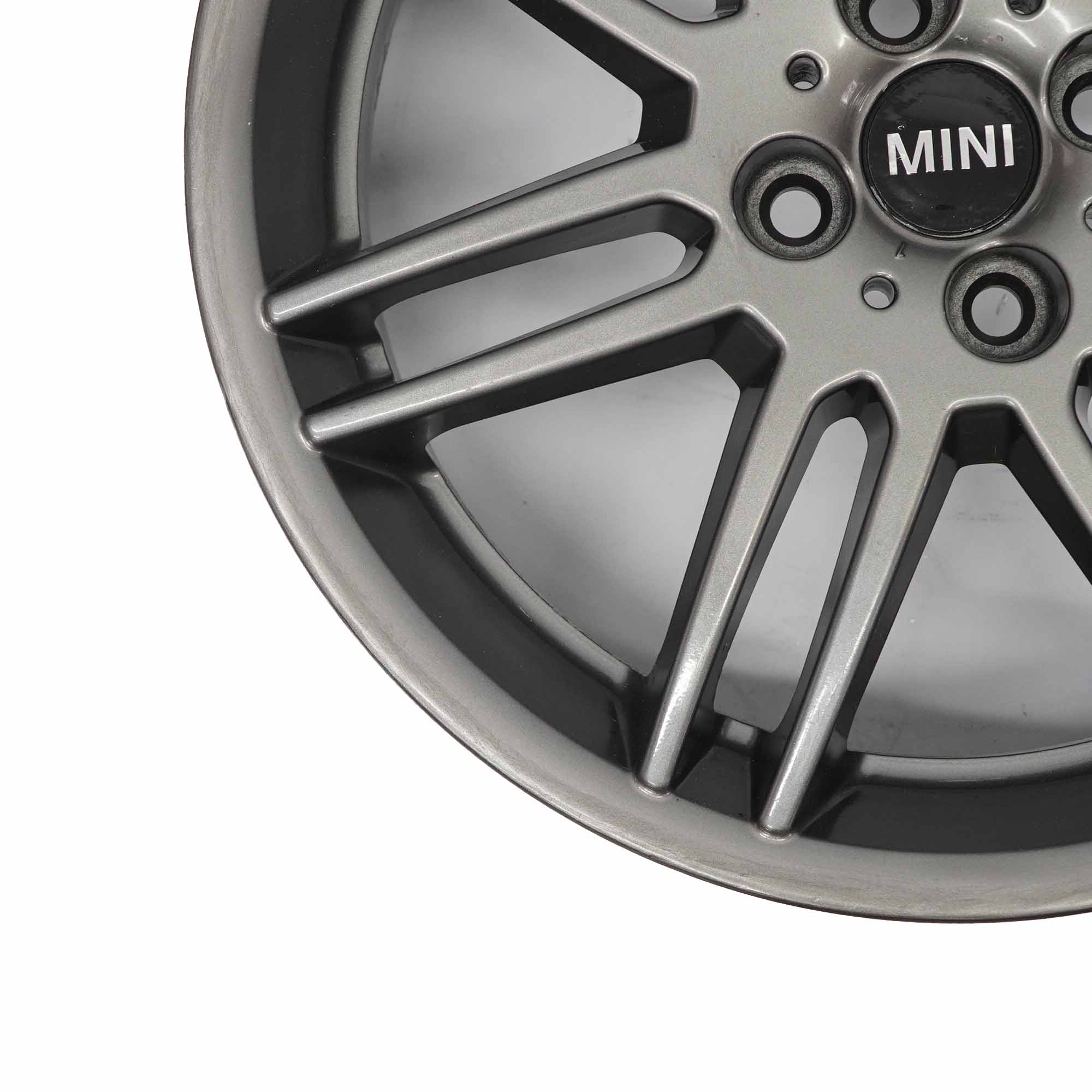 Wheel Rim Mini Cooper R50 R56 Grey Alloy 17" 7J ET:48 Double Spoke 99 6778426