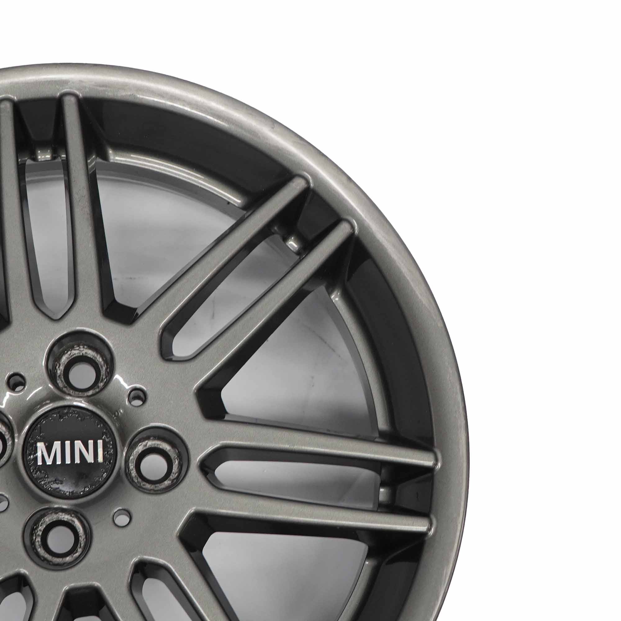 Wheel Rim Mini Cooper R50 R56 Grey Alloy 17" 7J ET:48 Double Spoke 99 6778426