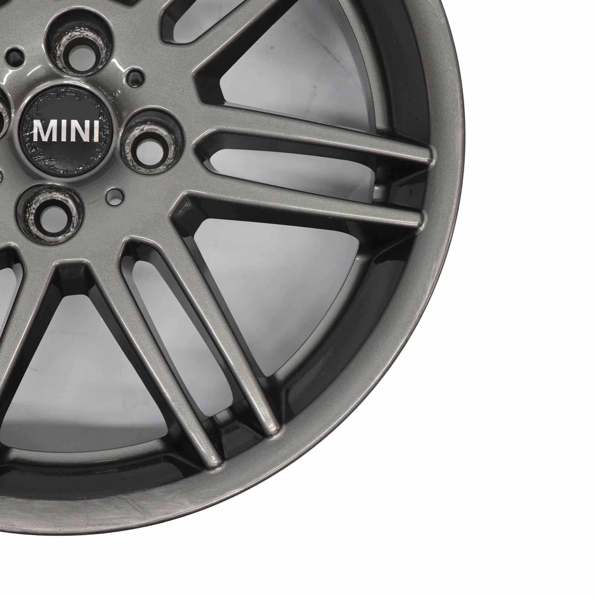 Wheel Rim Mini Cooper R50 R56 Grey Alloy 17" 7J ET:48 Double Spoke 99 6778426