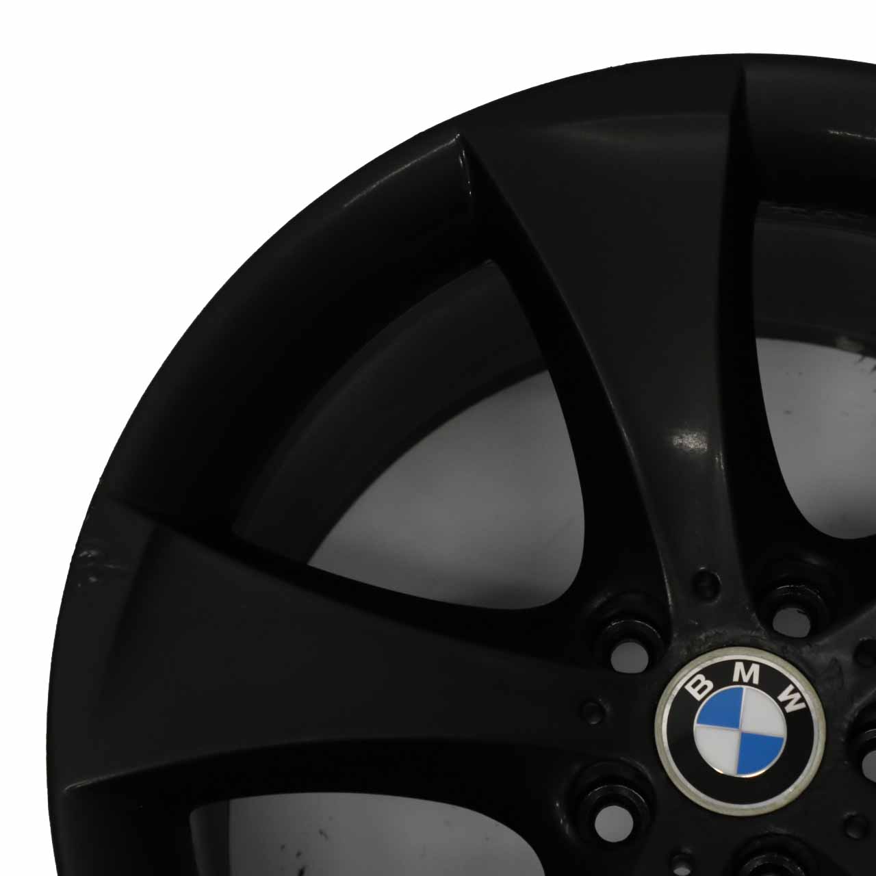 BMW X6 E71 Rear Wheel Alloy Black Rim 20" Star Spoke 259 ET:37 11J 6778589