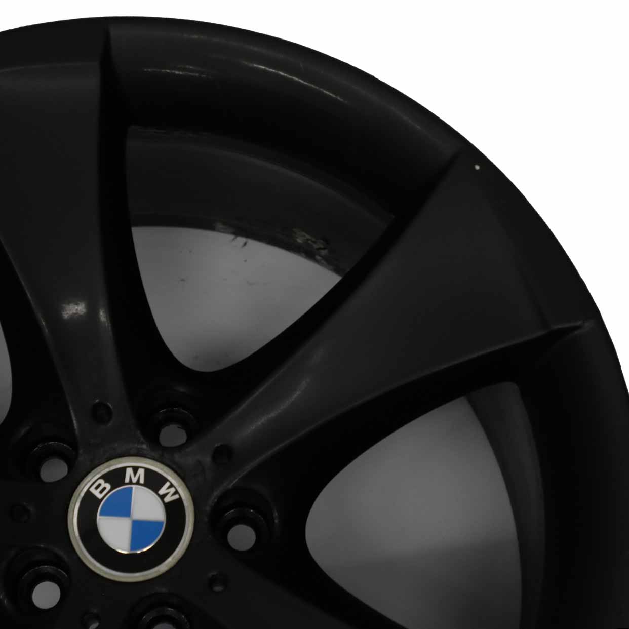 BMW X6 E71 Rear Wheel Alloy Black Rim 20" Star Spoke 259 ET:37 11J 6778589