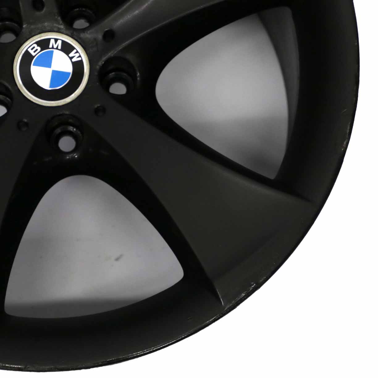 BMW X6 E71 Rear Wheel Alloy Black Rim 20" Star Spoke 259 ET:37 11J 6778589